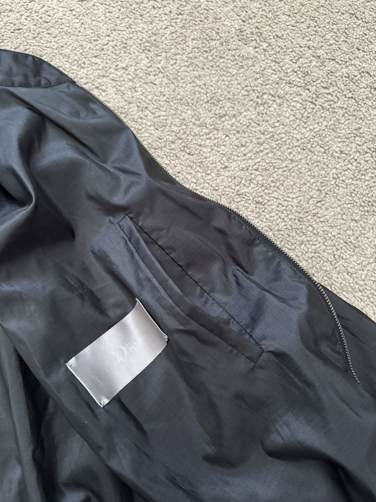 Dior SS07 Dior Homme Hedi Slimane Black Multi Zip Jacket Size US S / EU 44-46 / 1 - 8 Thumbnail