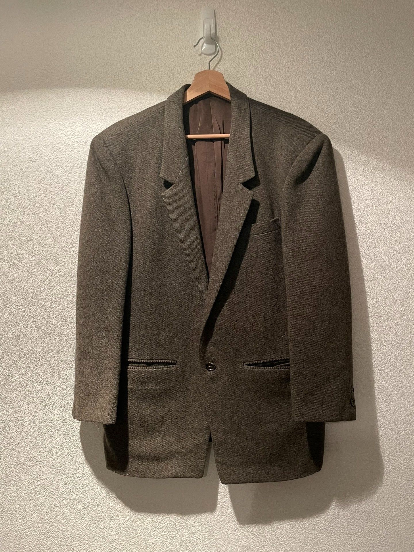 Issey Miyake Issey Miyake 80s Padded Shoulder Blazer Size M / US 6-8 / IT 42-44 - 1 Thumbnail