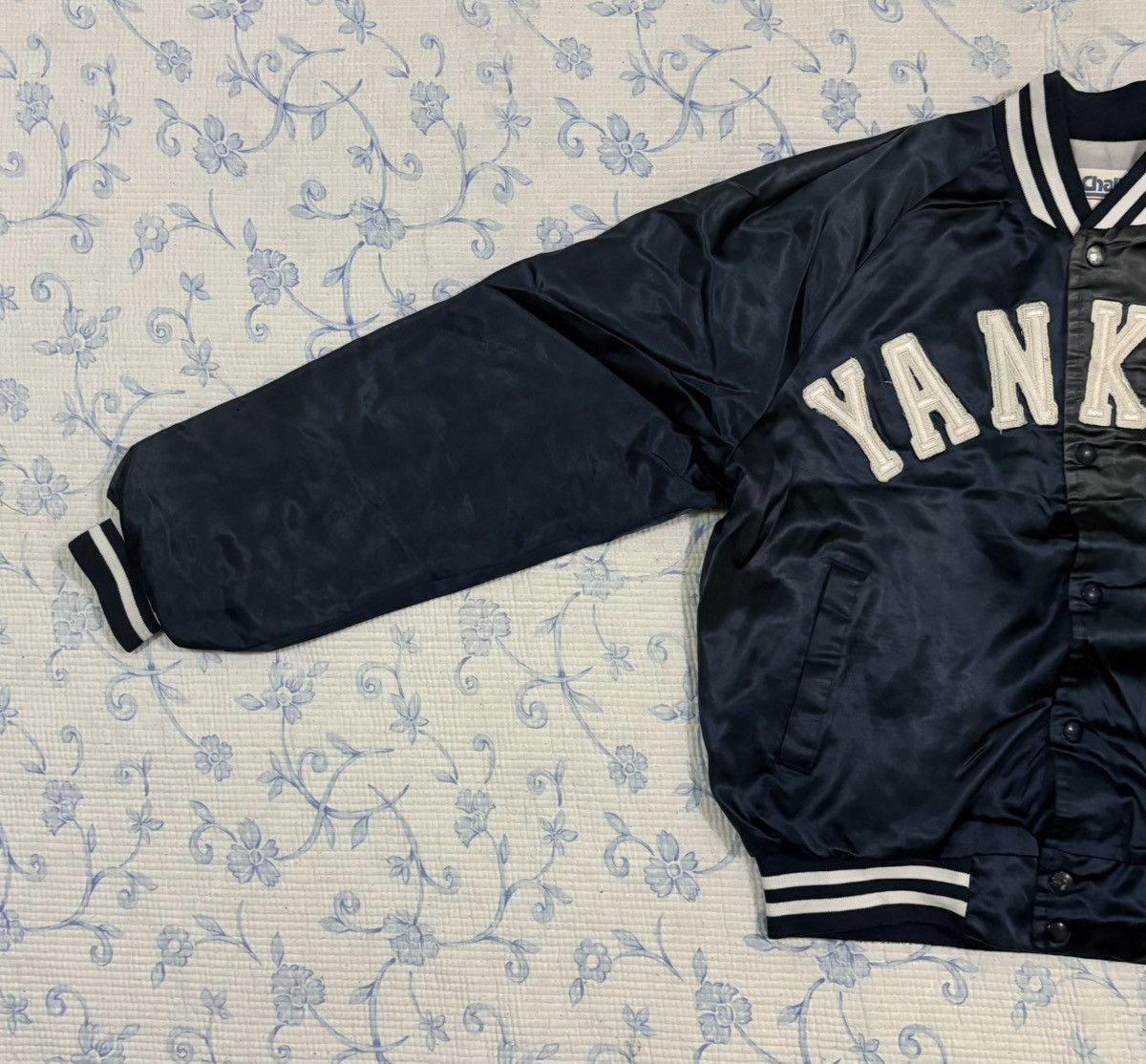 Chalk Line Chalk Line New York Yankess Bomber Sun Fadded Jacket Size US L / EU 52-54 / 3 - 2 Thumbnail