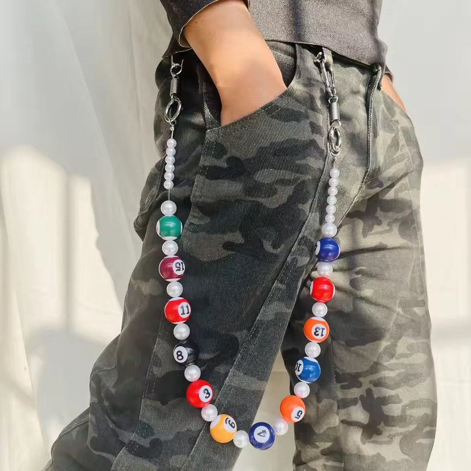Handmade Hip-Hop Punk Style Trouser Chain Size ONE SIZE - 1 Thumbnail