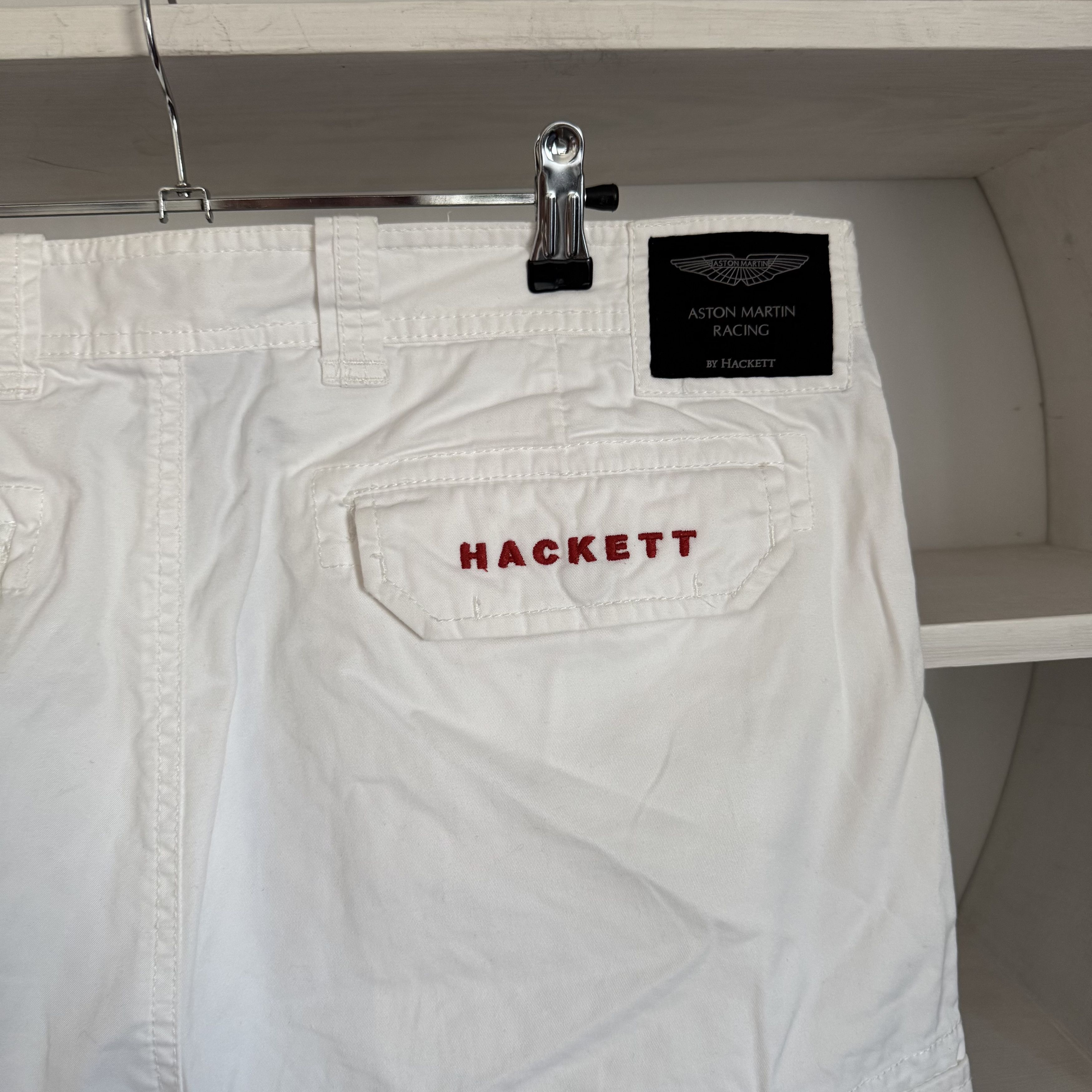 Hackett Mens Hackett Aston Martin Racing AMR Cargo Shorts 36 Size US 36 / EU 52 - 7 Thumbnail