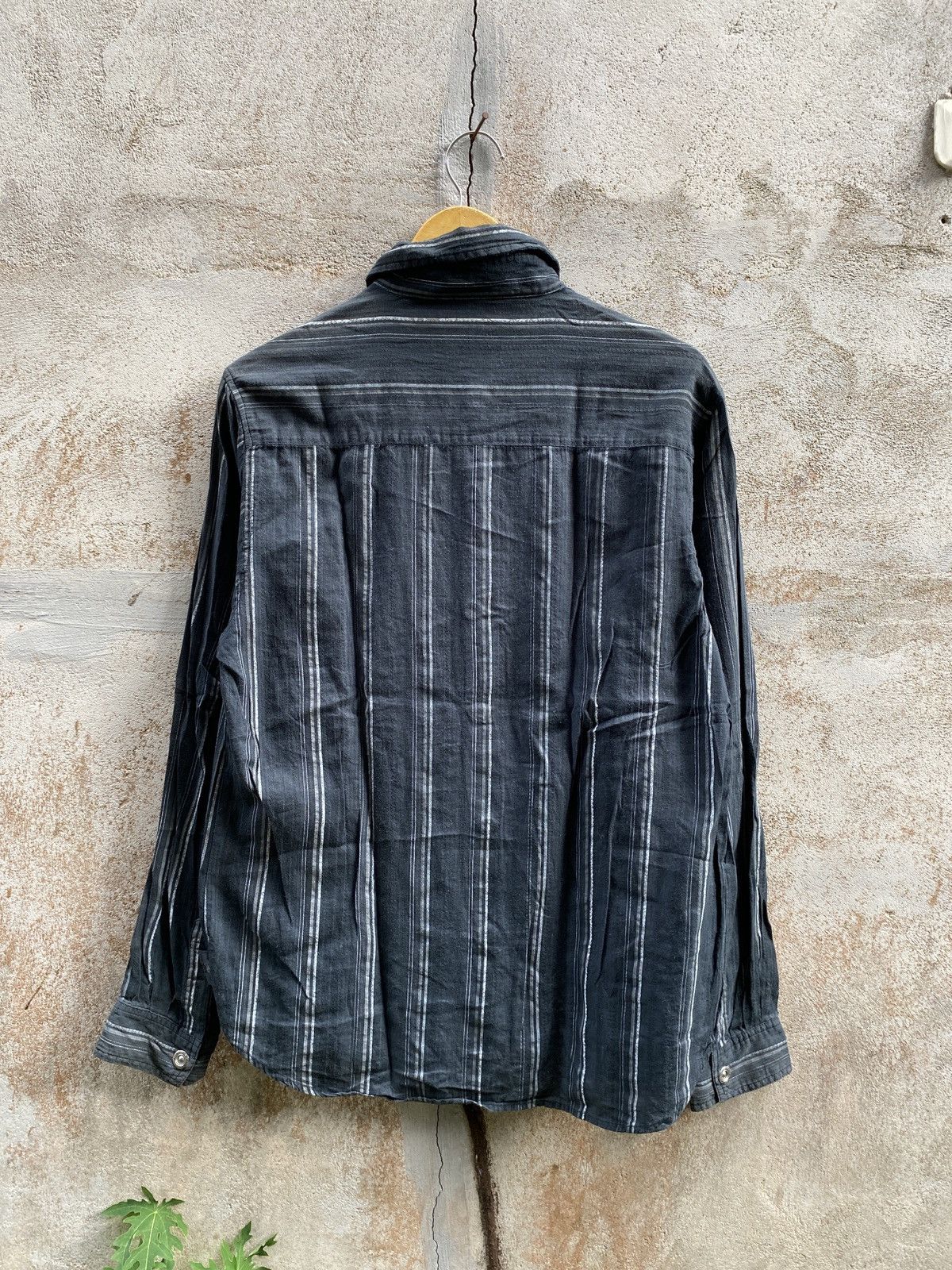 Hysteric Glamour BerningSho Poem Seditionaries Faded Gothic punk button shirt Size US L / EU 52-54 / 3 - 5 Thumbnail