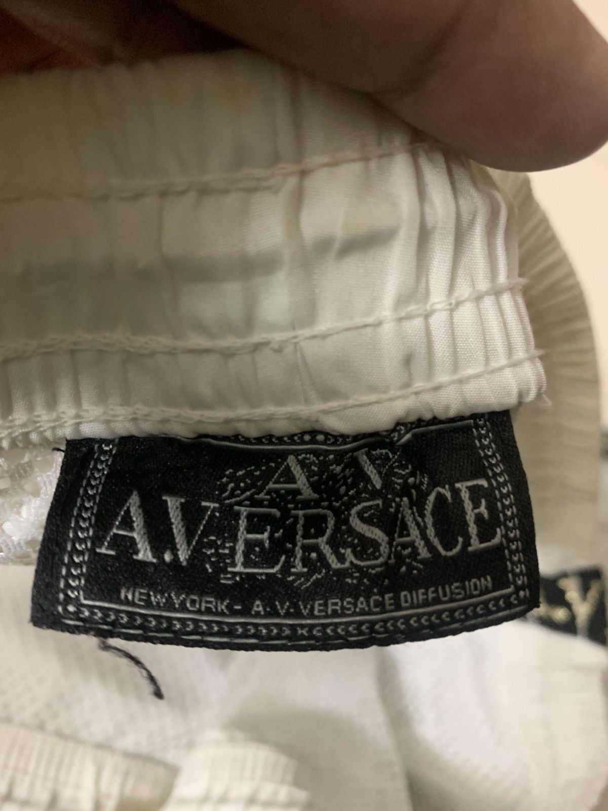 Versace Vintage Versace track pant side tape Size US 34 / EU 50 - 14 Thumbnail