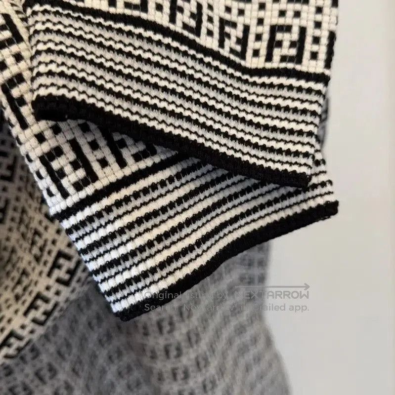 Fendi Fendi Black Knit Long Sleeve Sweater for Men . Size US XL / EU 56 / 4 - 7 Thumbnail
