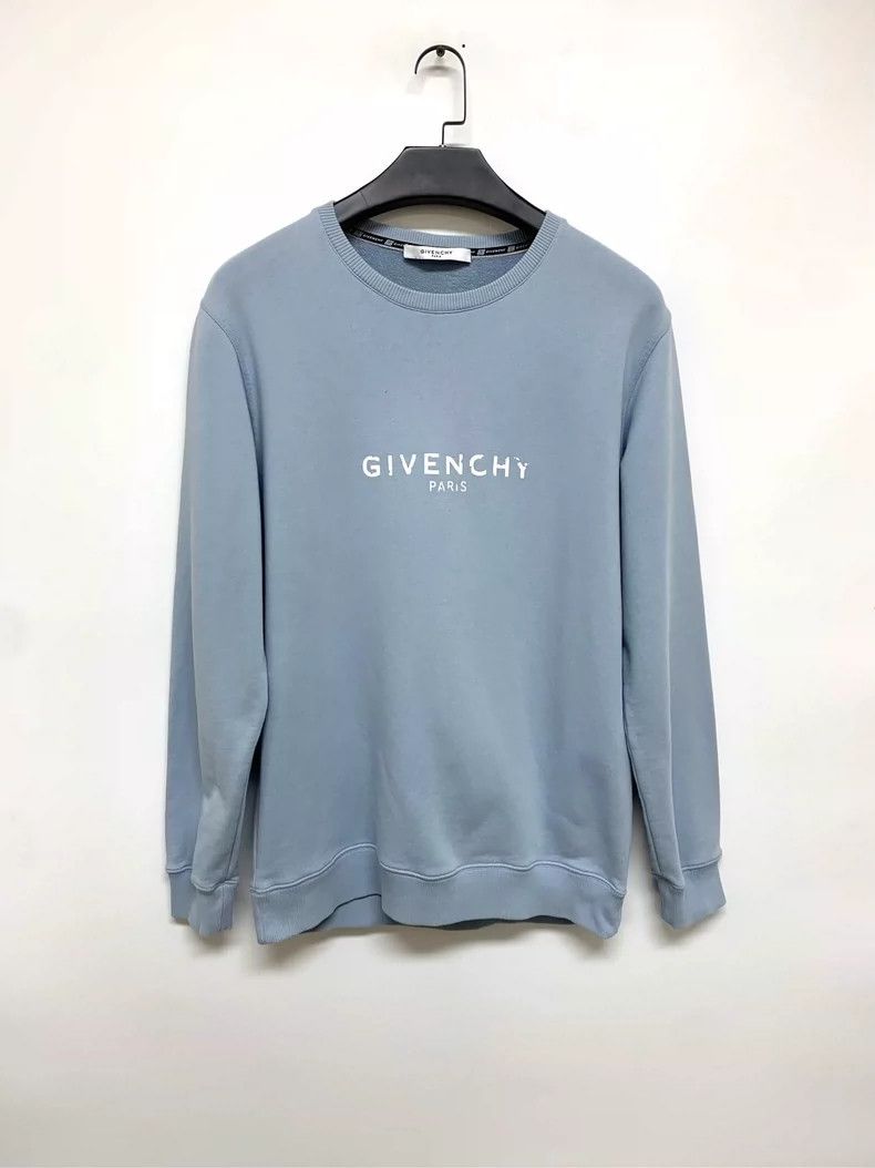 Givenchy Givenchy Haze Blue Sweatshirt 2506-Nextarrow Size US S / EU 44-46 / 1 - 1 Thumbnail