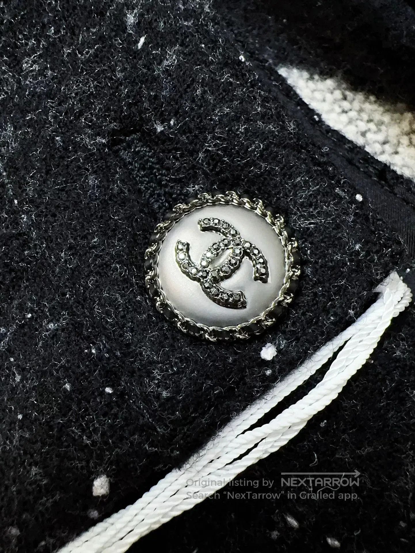 Chanel Chanel 21B Black Tweed Long Pants. Size US 36 / EU 52 - 6 Thumbnail