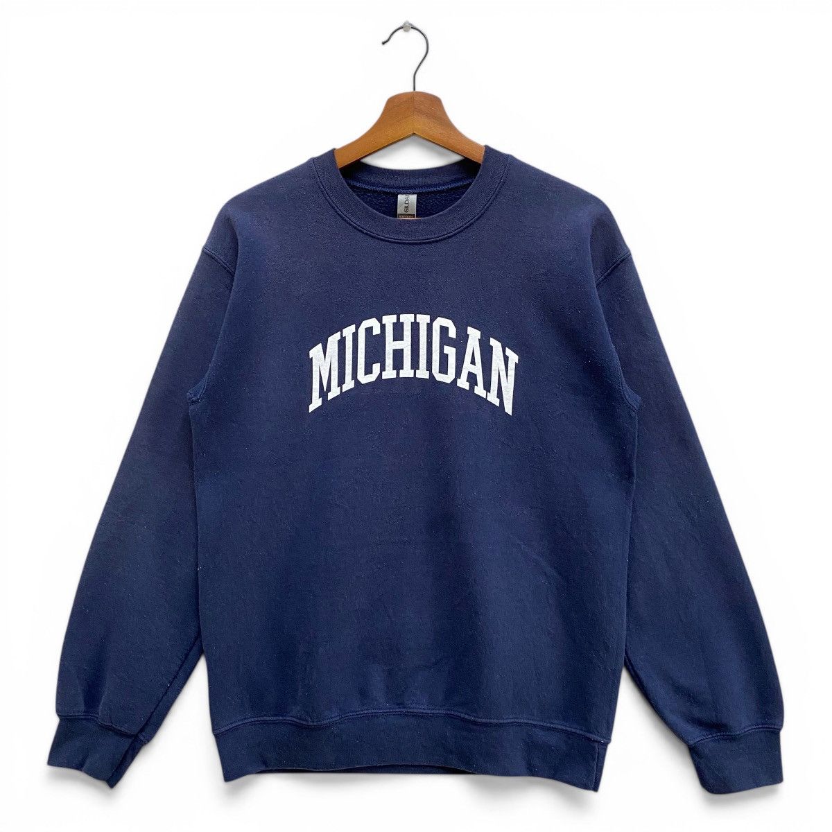 Gildan Michigan State Sweatshirt Navy Blue Gildan Heavy Blend Small Size US S / EU 44-46 / 1 - 1 Thumbnail