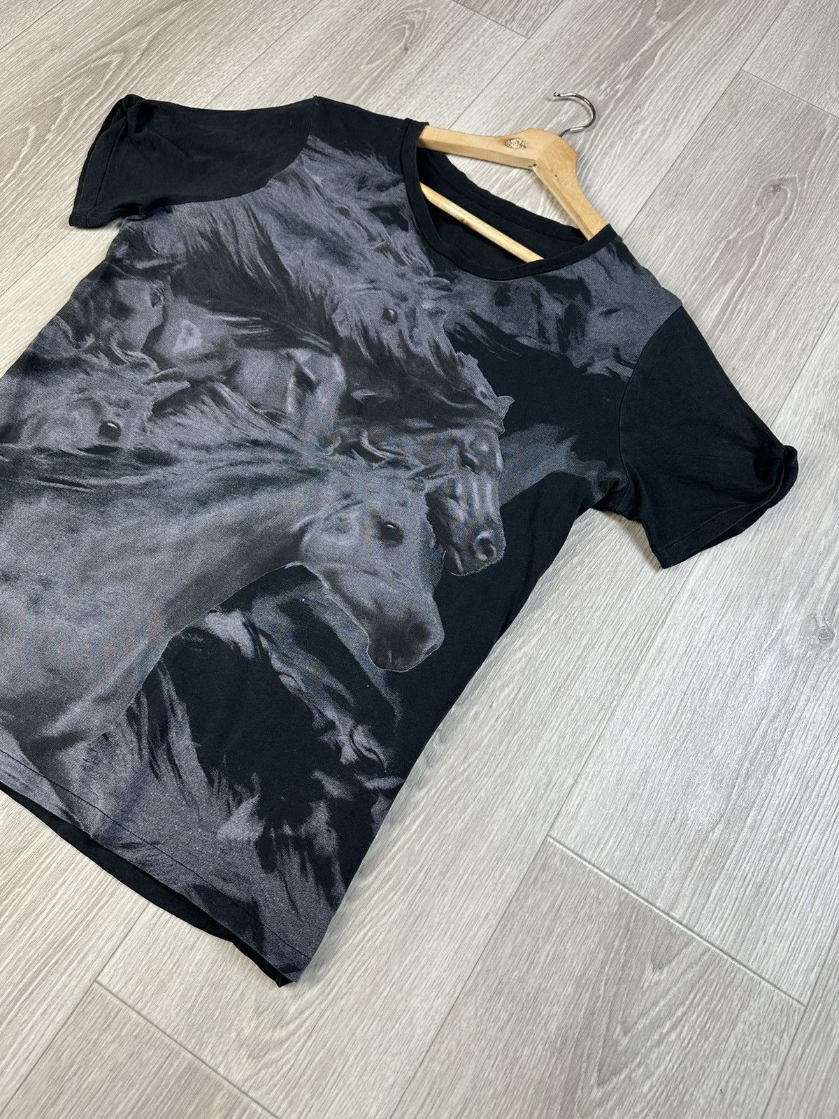 Allsaints × Vintage Allsaints vintage T-Shirt Horse Print Size L Women’s Size L / US 10 / IT 46 - 4 Thumbnail