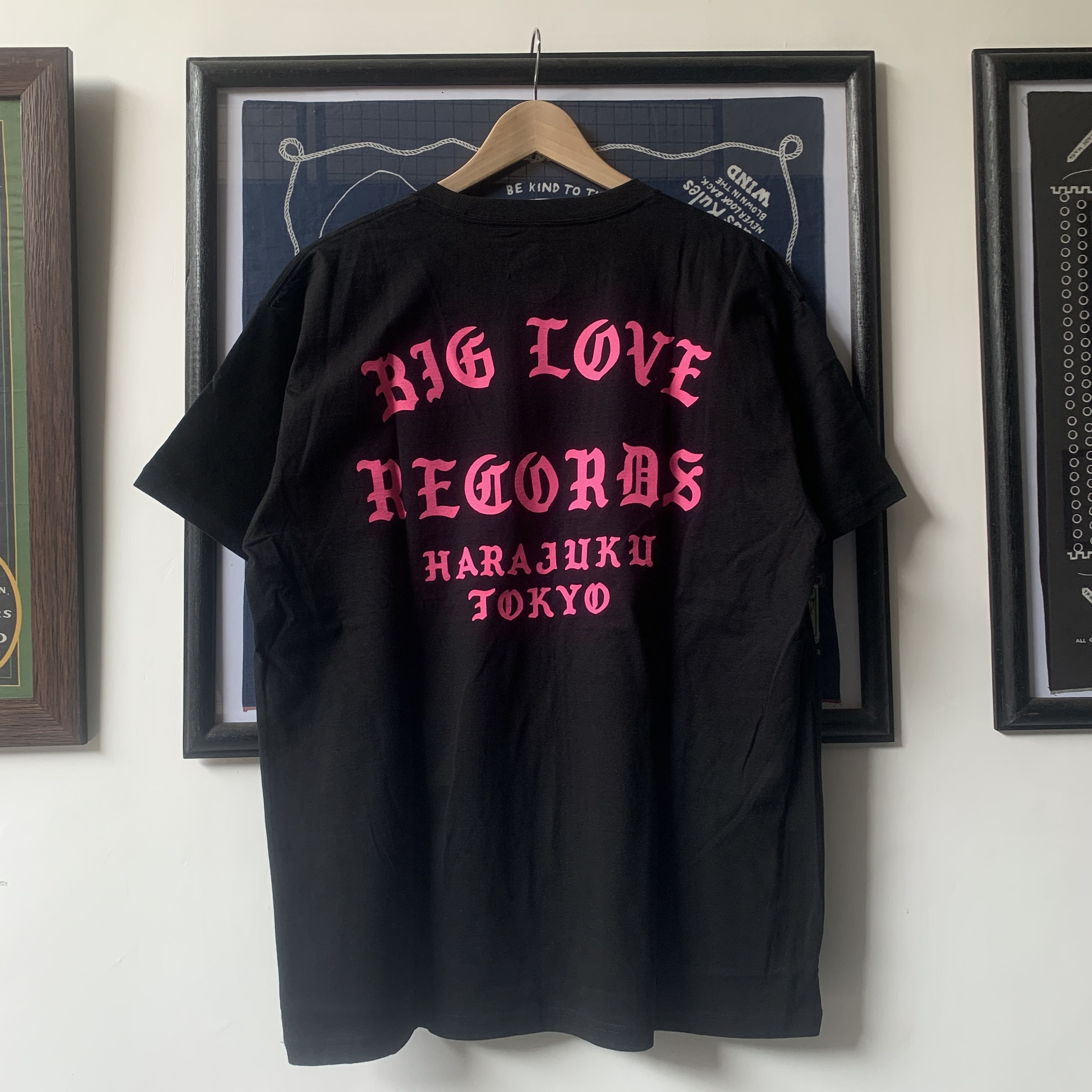Japanese Brand Big Love Records T-Shirt | Grailed