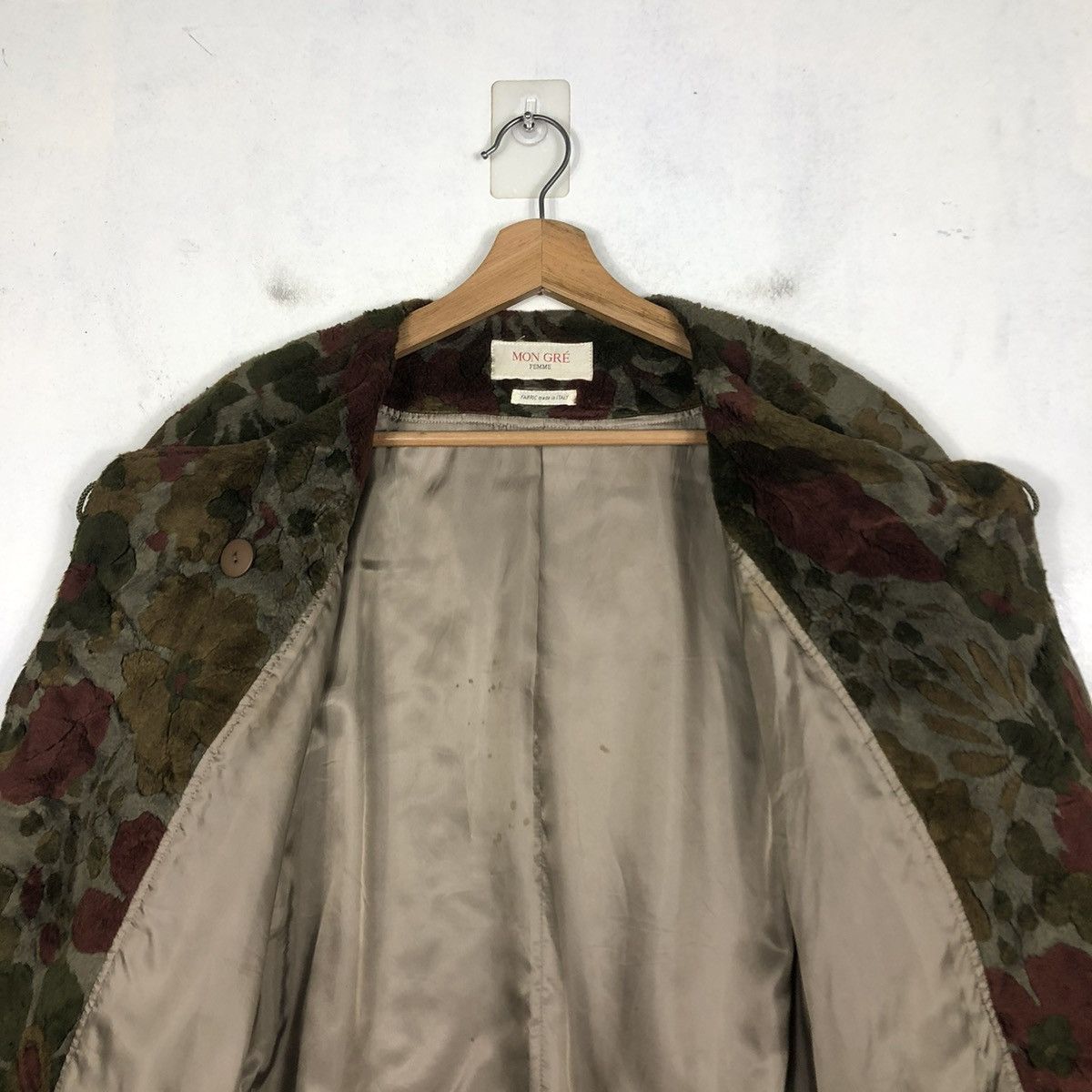 Designer × Japanese Brand × Vintage 📌CROPPED VELVET JACKET MON GRE FEMME ISSEY MIYAKE Size M / US 6-8 / IT 42-44 - 15 Thumbnail