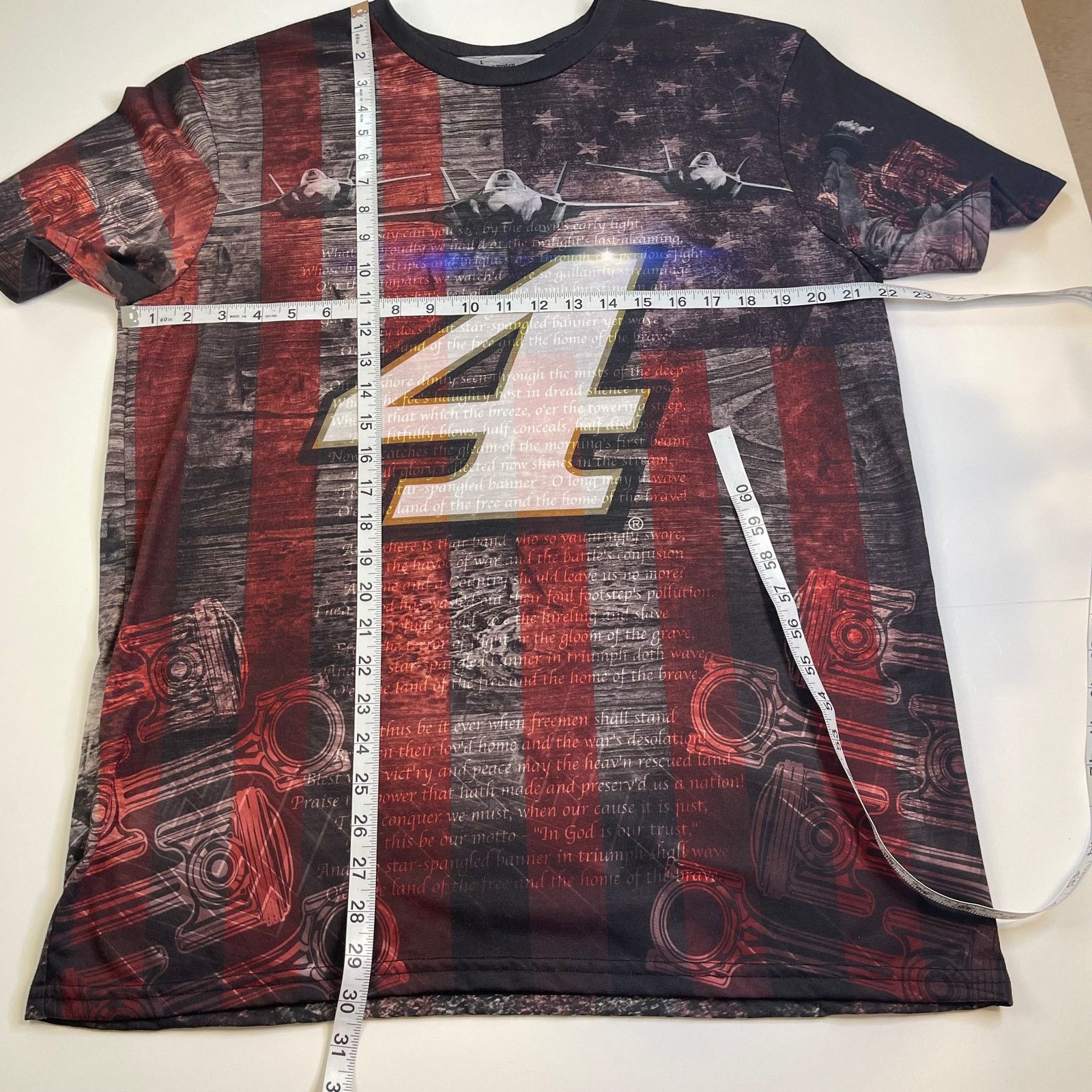 NASCAR Stewart-Haas Racing Short Sleeve American Shirt, #4, Large Size US L / EU 52-54 / 3 - 8 Thumbnail