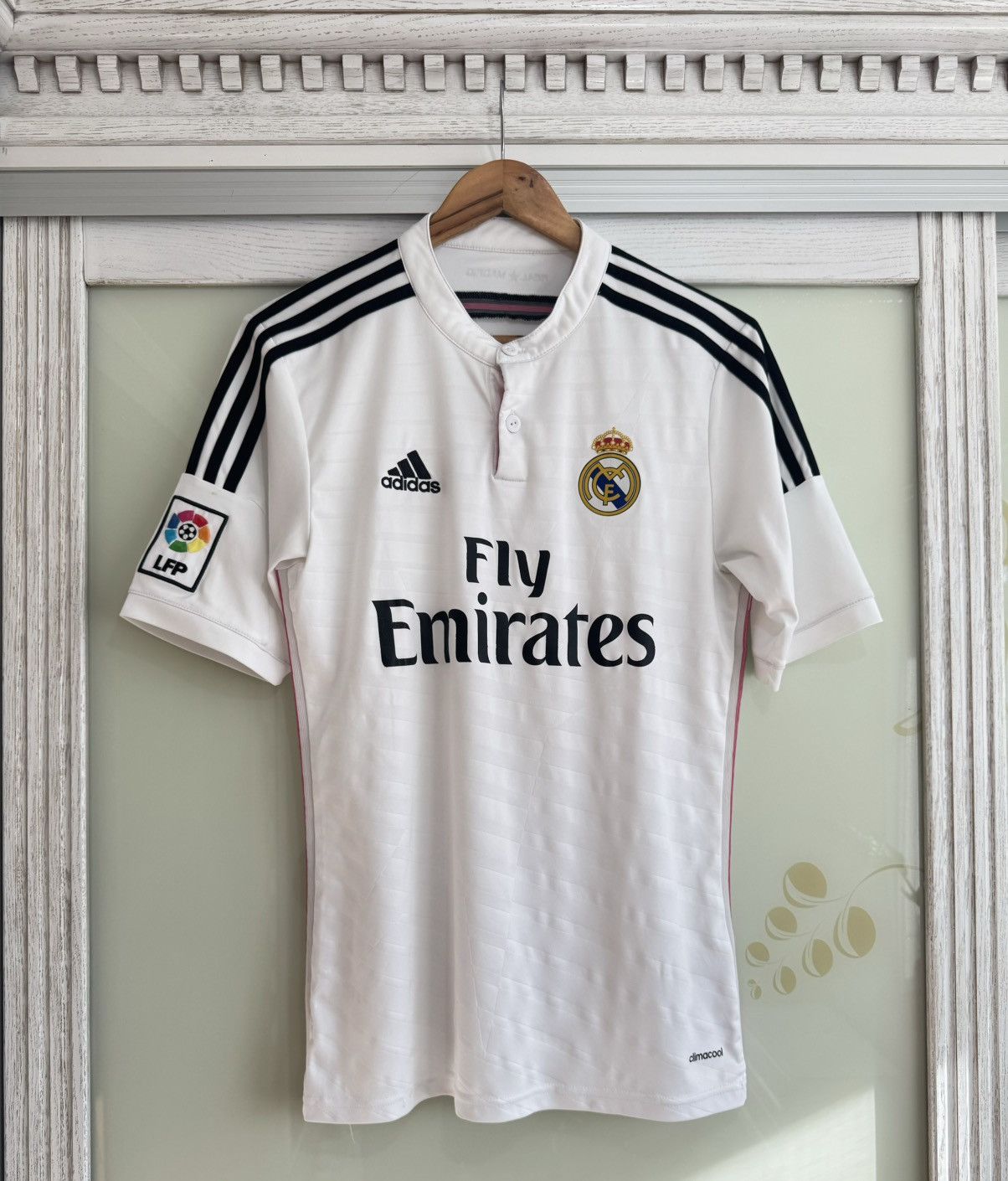 Adidas Real Madrid 2014-2015 Home Soccer Jersey Football Kit Size US S / EU 44-46 / 1 - 1 Thumbnail