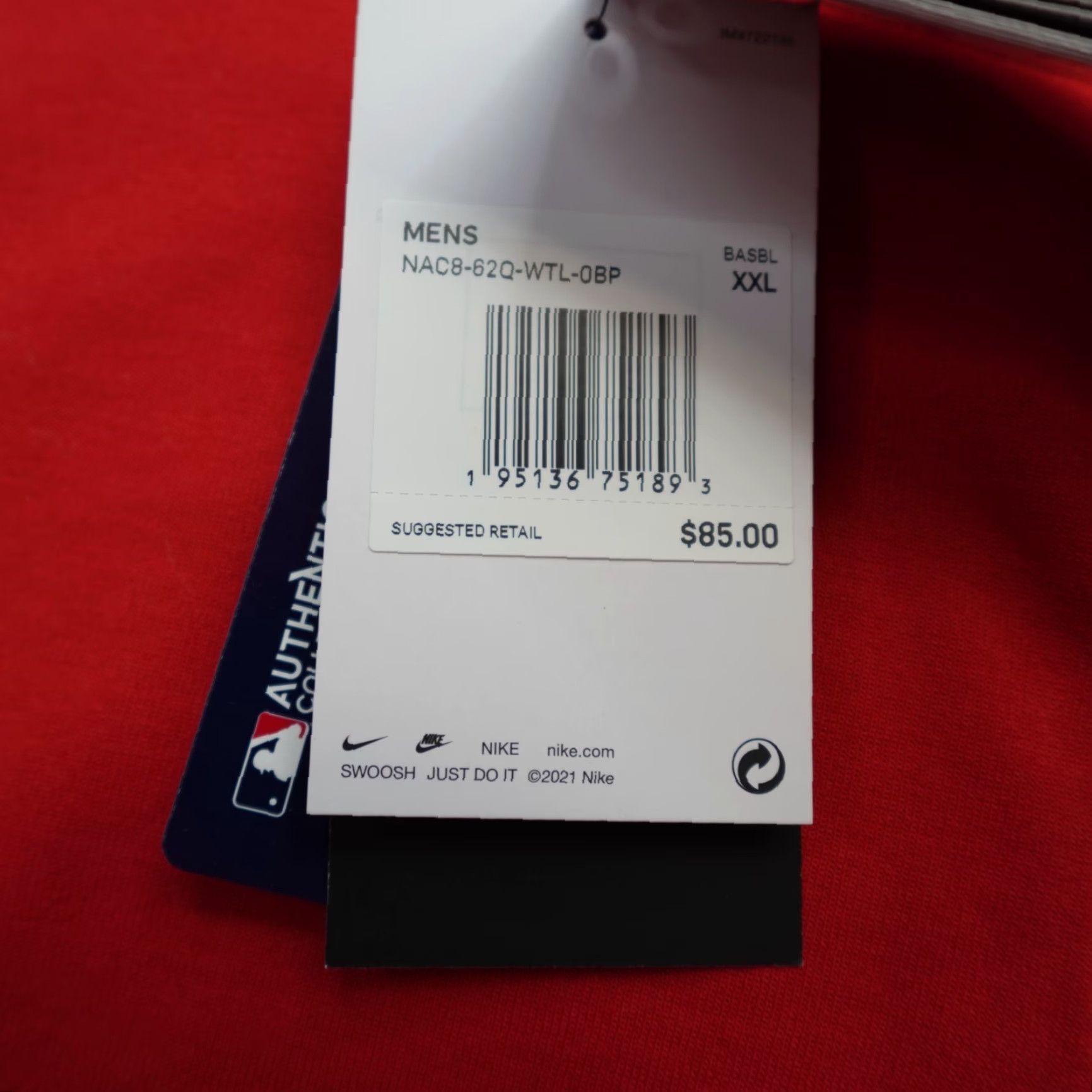 Nike Nike Washington Nationals Jacket 2XL Red 1/4 Zip Embroidered UPF 40+ NEW Mens Regular Deluxe Sportswear Hoodie? Size US XXL / EU 58 / 5 - 3 Thumbnail