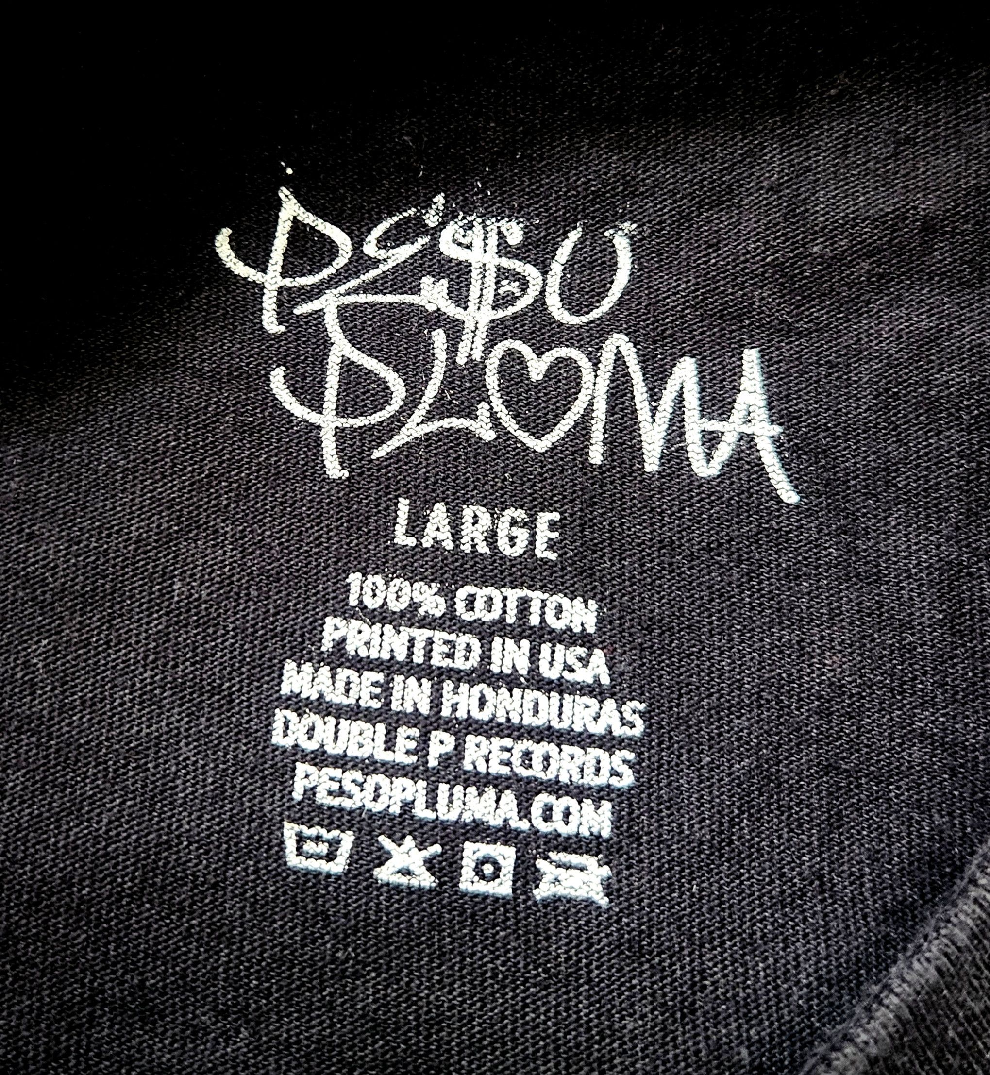 Other Peso Pluma Doble P Spider Tour Official Merch Black SZ Large Size US L / EU 52-54 / 3 - 4 Thumbnail