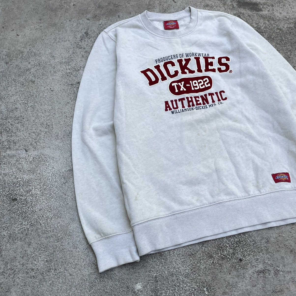 Vintage Vintage 90s Dickies Crewneck Graphic Logo Streetwear Slim S Size US S / EU 44-46 / 1 - 3 Thumbnail