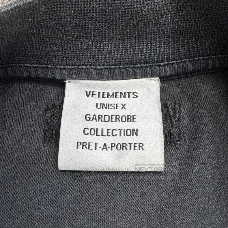 Vetements Vetements Washed Distressed Printed Short Sleeve Size US S / EU 44-46 / 1 - 3 Thumbnail