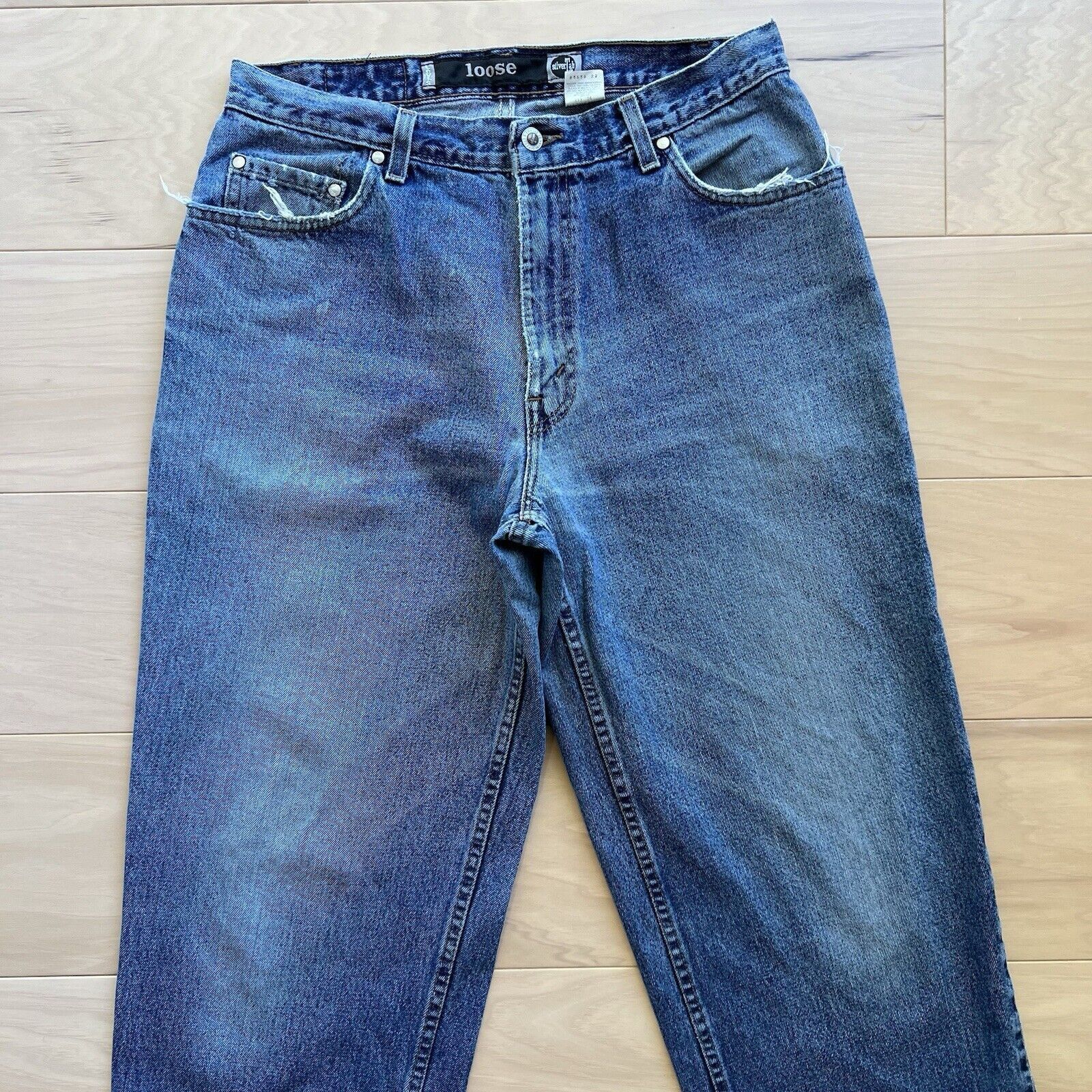 Levi's × Vintage Vintage Levis Silver Tab Jeans 32 Blue 90s Baggy Denim Size US 32 / EU 48 - 3 Thumbnail