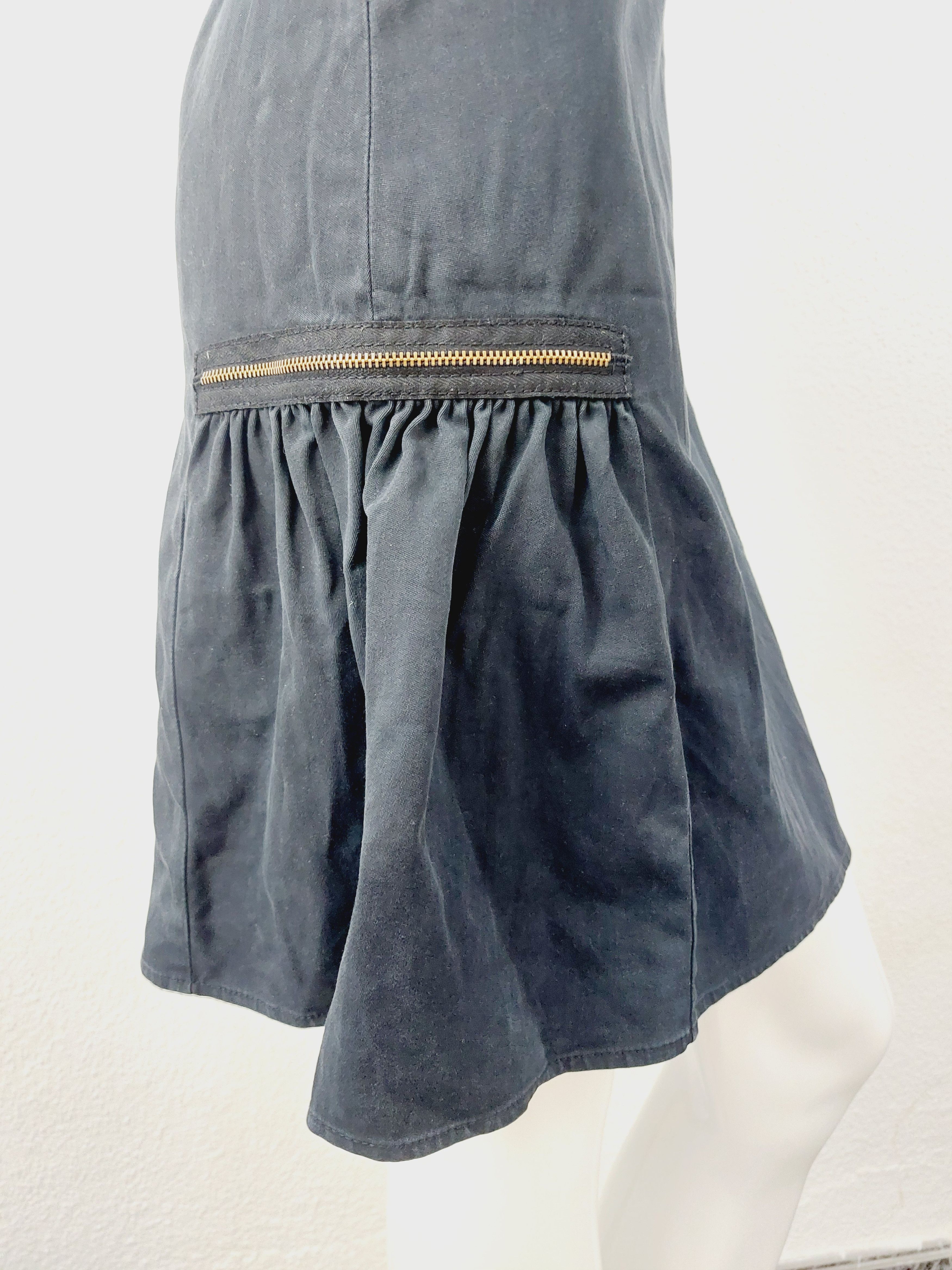 Moschino Moschino Cheap and Chic Zip Zipper Denim Jeans Midi Dress Size S / US 4 / IT 40 - 10 Thumbnail