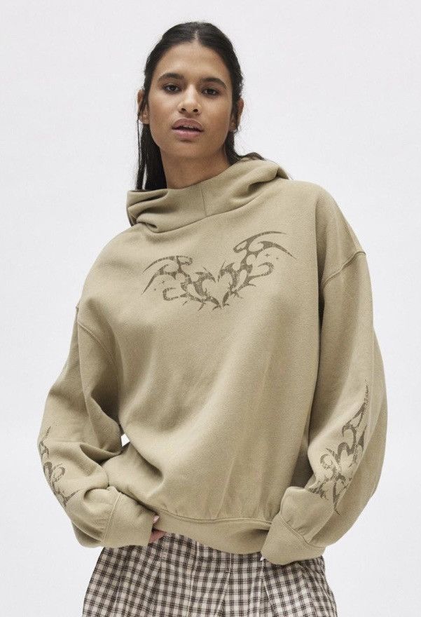 Urban Outfitters Out From Under ‘Ryan’ Graphic Hoodie Sweatshirt Size M / US 6-8 / IT 42-44 - 2 Thumbnail