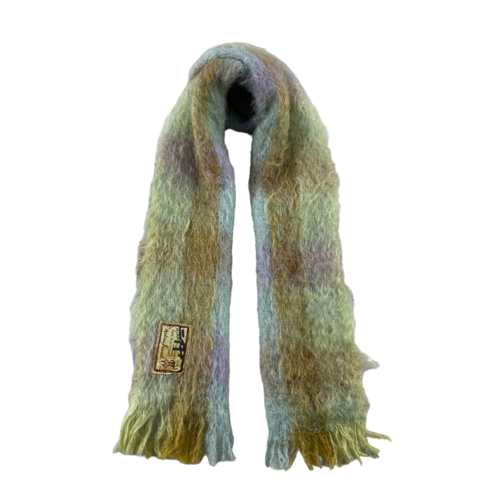 Vintage Vintage Mohair Scarf / Muffler / Neckwear Size ONE SIZE - 1 Thumbnail