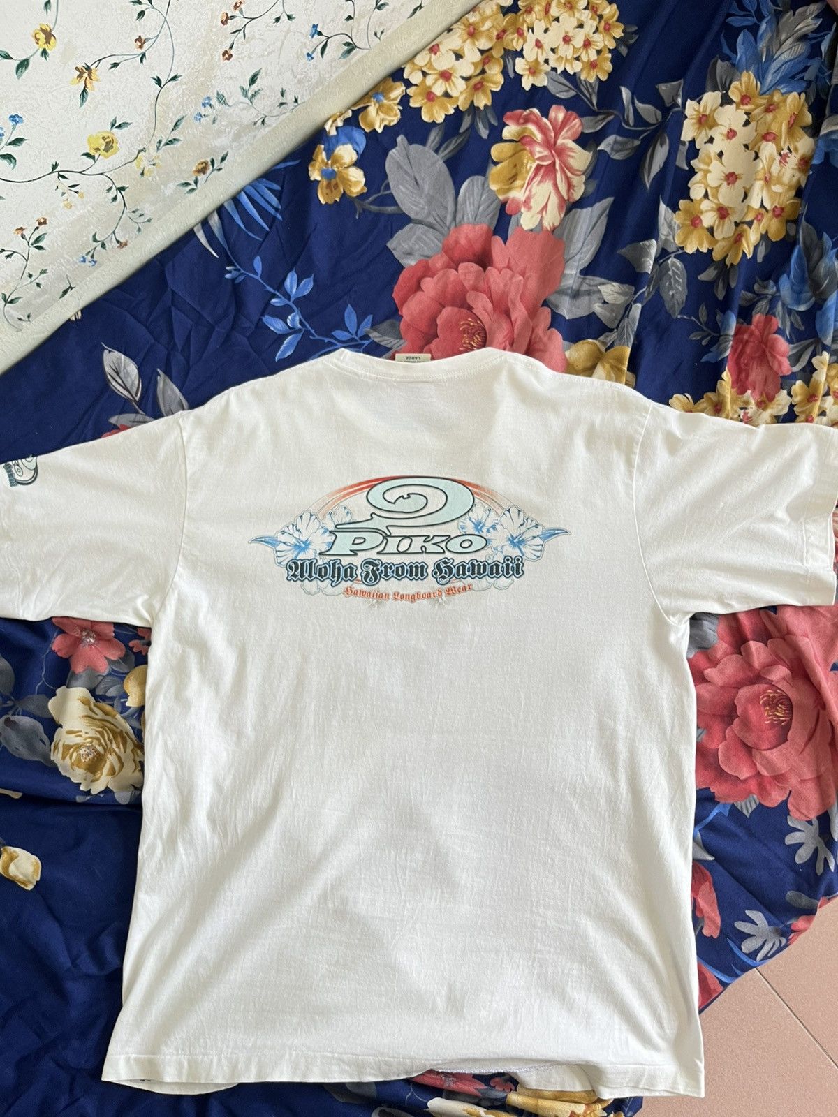 Vintage Tshirt piko longboard wear Size US L / EU 52-54 / 3 - 2 Thumbnail