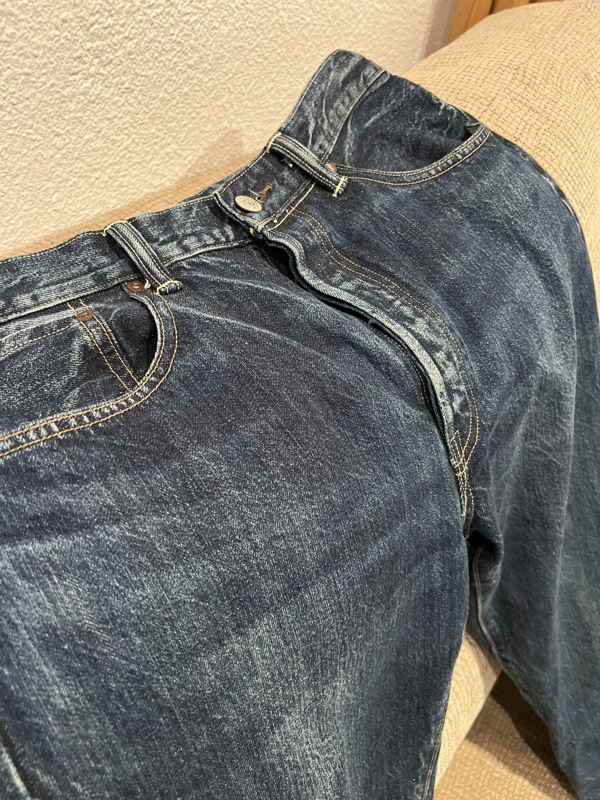 RE/DONE RE/DONE SELVEDGE MADE IN JAPAN JEANS. Size US 32 / EU 48 - 4 Thumbnail