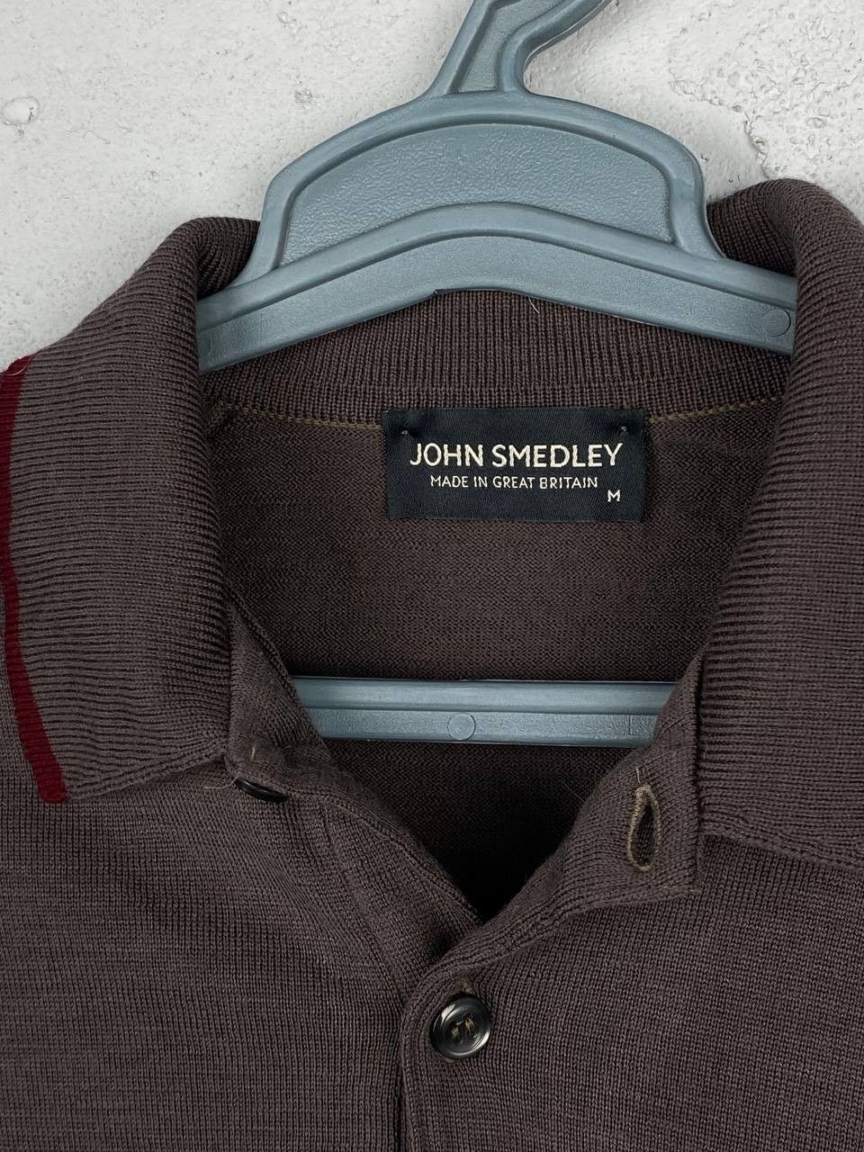 John Smedley × Vintage John Smedley Luxury Wool Polo Sweaters Size M Size US M / EU 48-50 / 2 - 4 Thumbnail