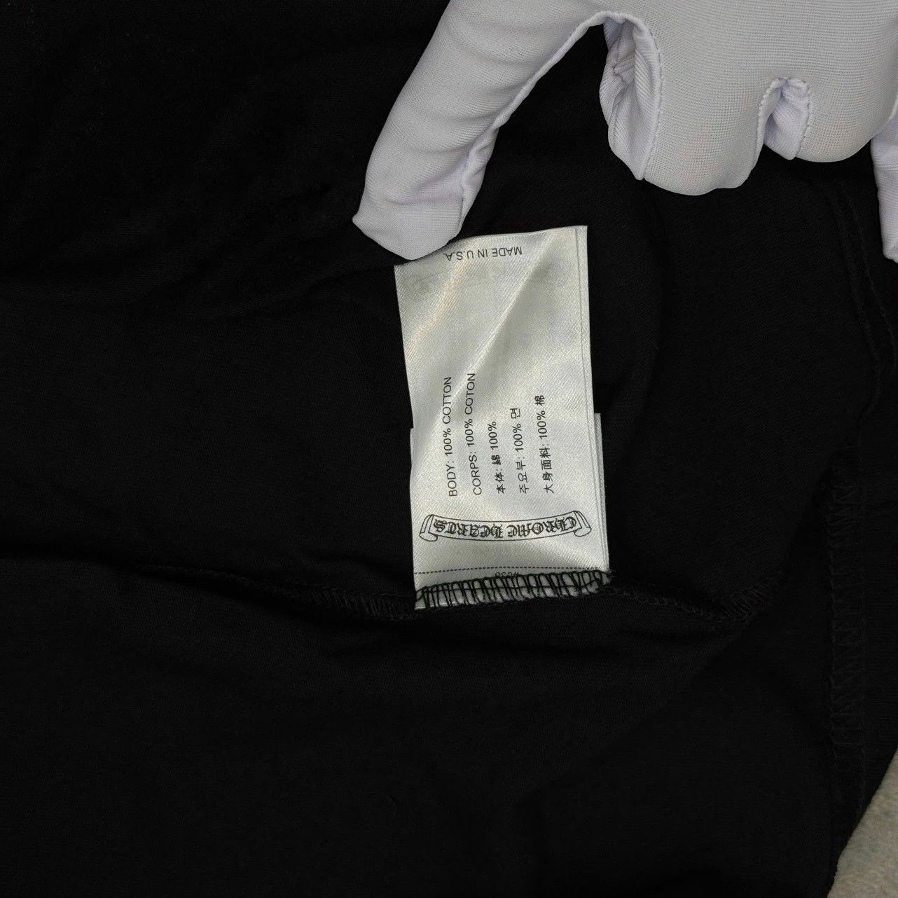Chrome Hearts Chrome Hearts Manchester L/S t shirt black Size US XL / EU 56 / 4 - 7 Thumbnail