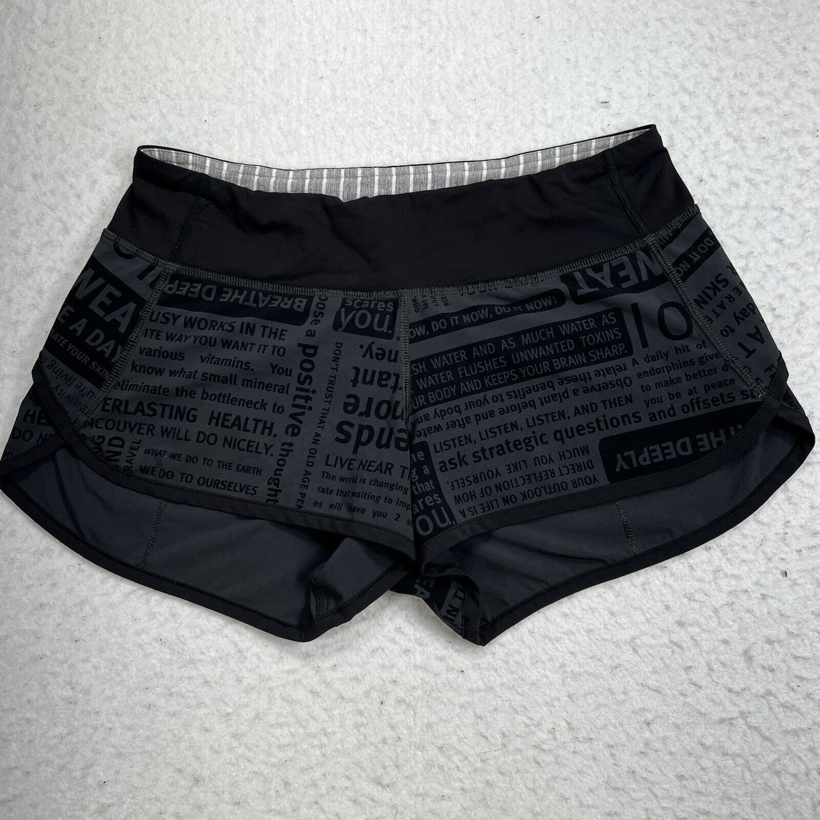 Lululemon LuluLemon Manifesto Run Speed Classic Athletic Shorts Size 27" / US 4 / IT 40 - 1 Thumbnail