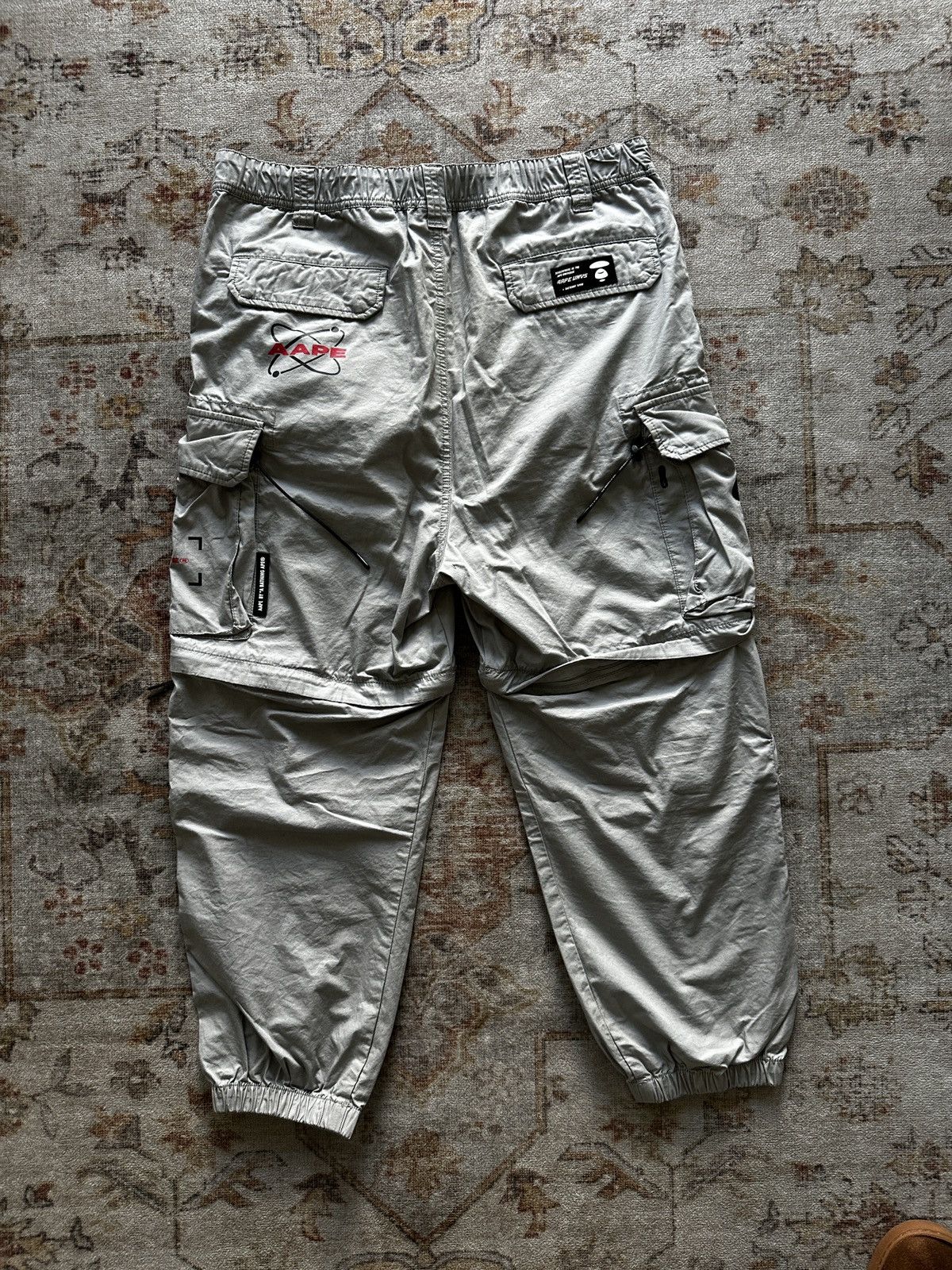 Bape A Bathing Ape Cargo Pants Aape size XL Size US 34 / EU 50 - 4 Thumbnail