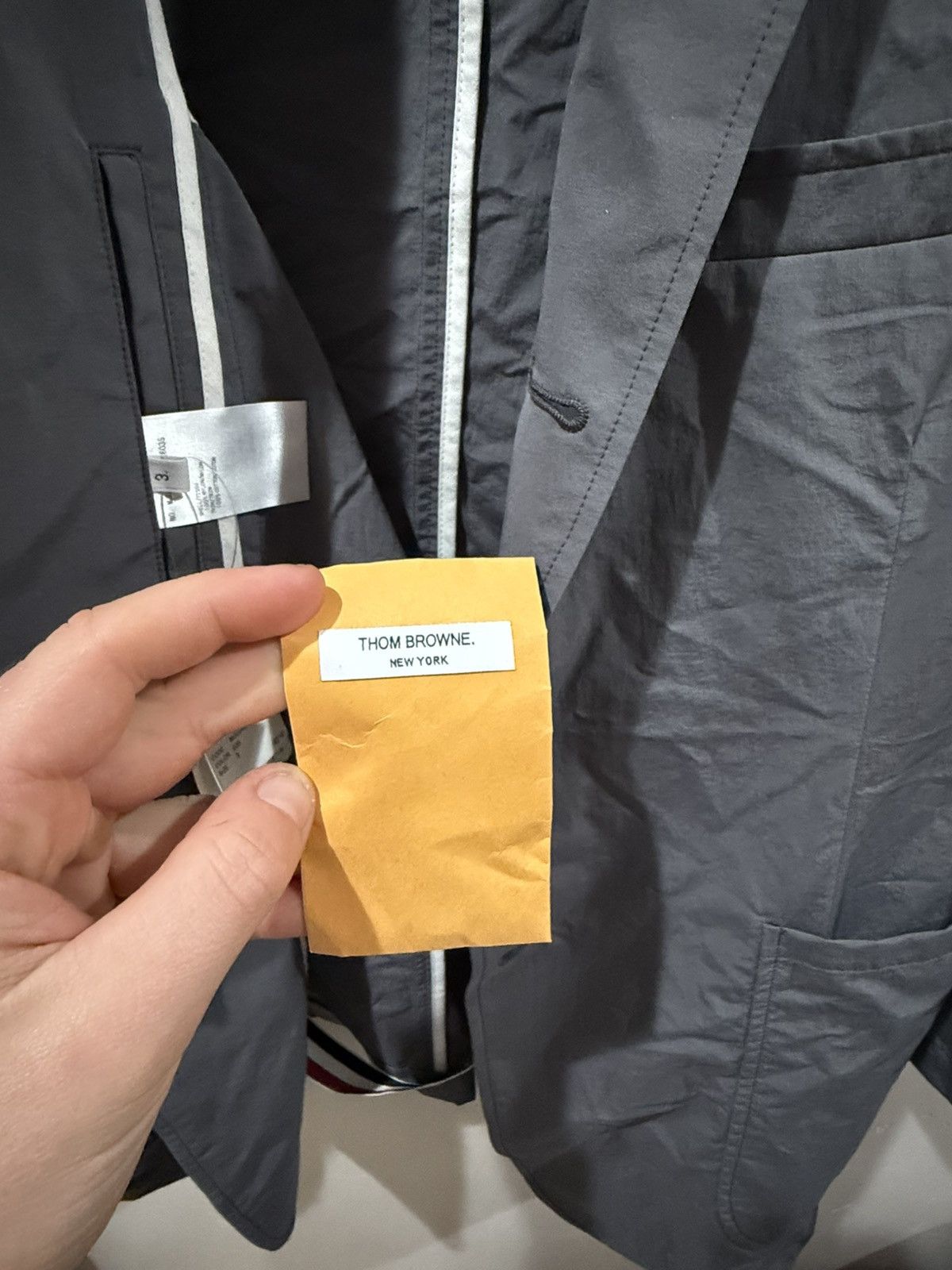 Thom Browne unconstructed sack sport coat Size US L / EU 52-54 / 3 - 7 Thumbnail