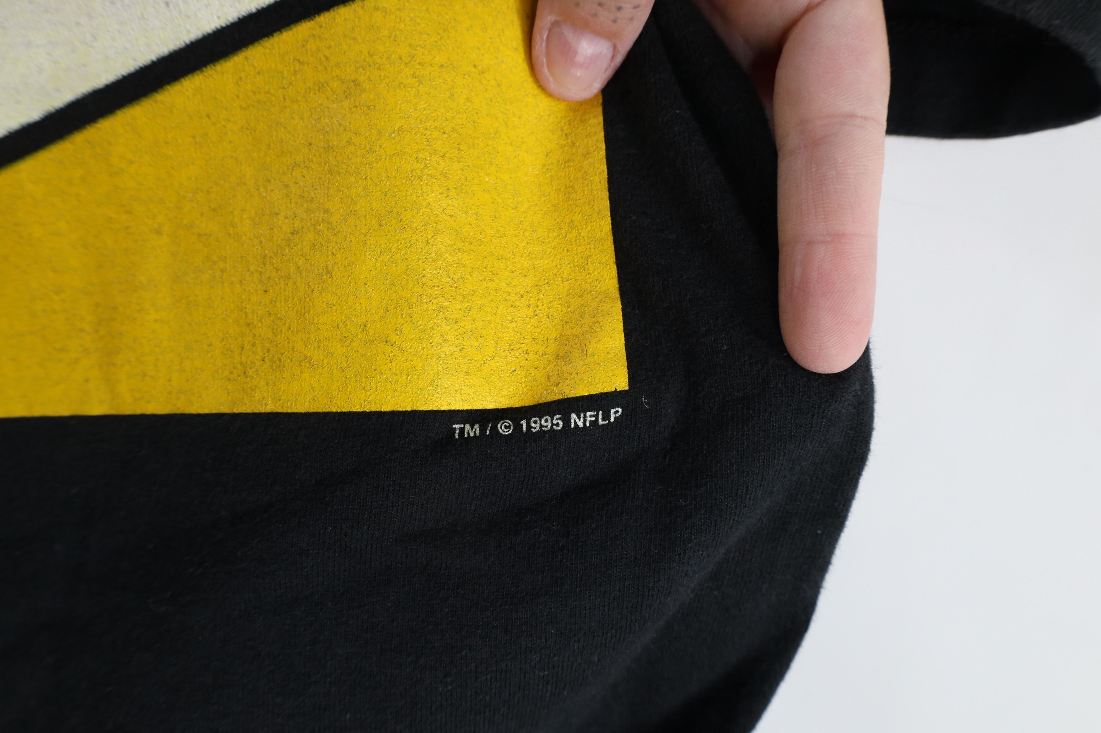 Vintage Vintage 90s Print Pittsburgh Steelers Football T-Shirt USA Size US XXL / EU 58 / 5 - 8 Thumbnail