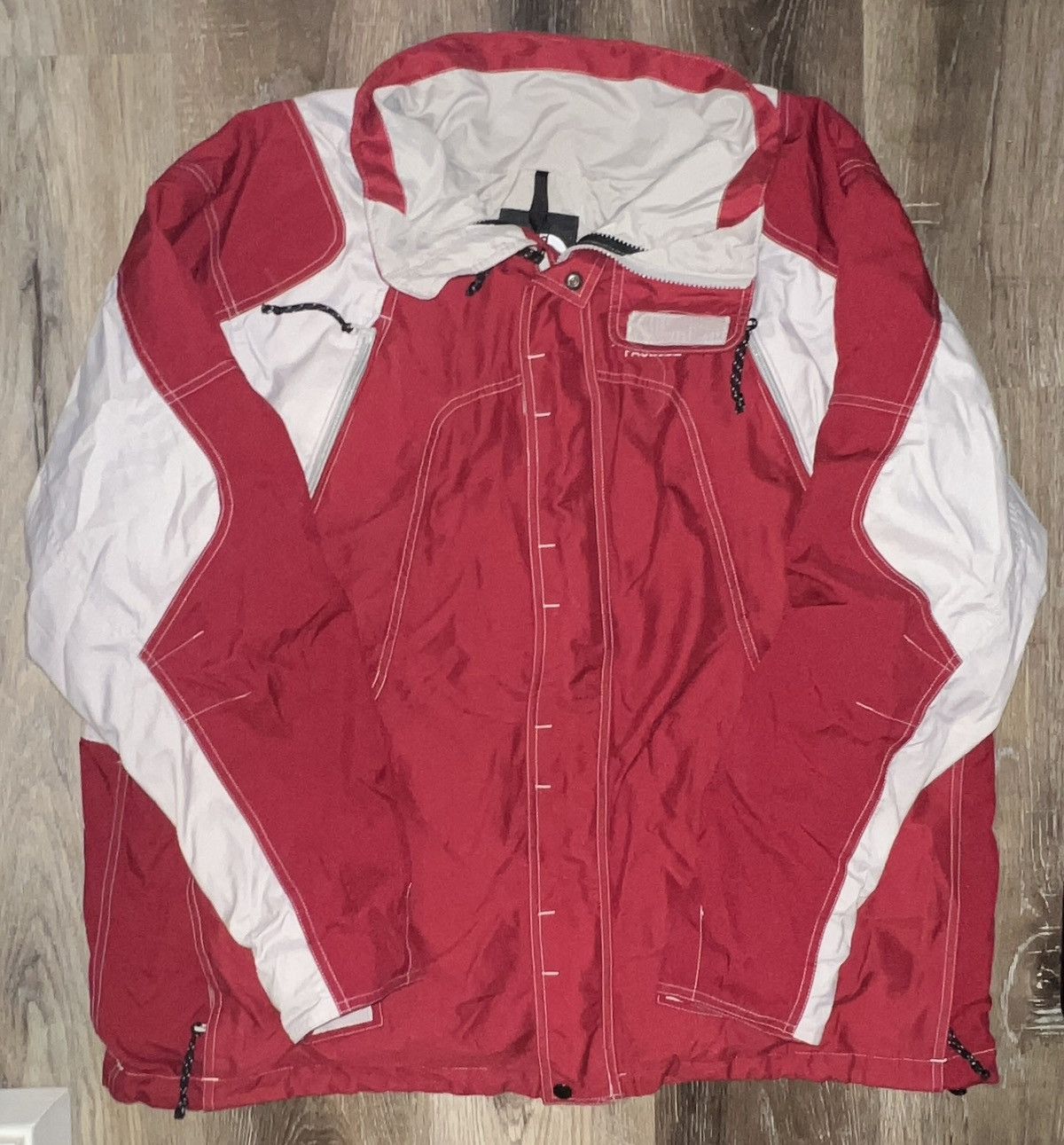 The North Face Red/Beige Ski Coat Exterior Shell Men's Size US XXL / EU 58 / 5 - 1 Thumbnail