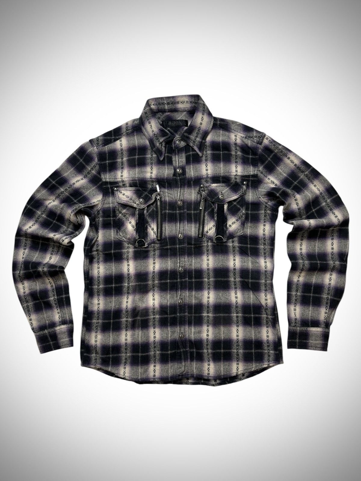 Von Dutch “Von Dutch” Flannel Shirt Size US M / EU 48-50 / 2 - 1 Thumbnail