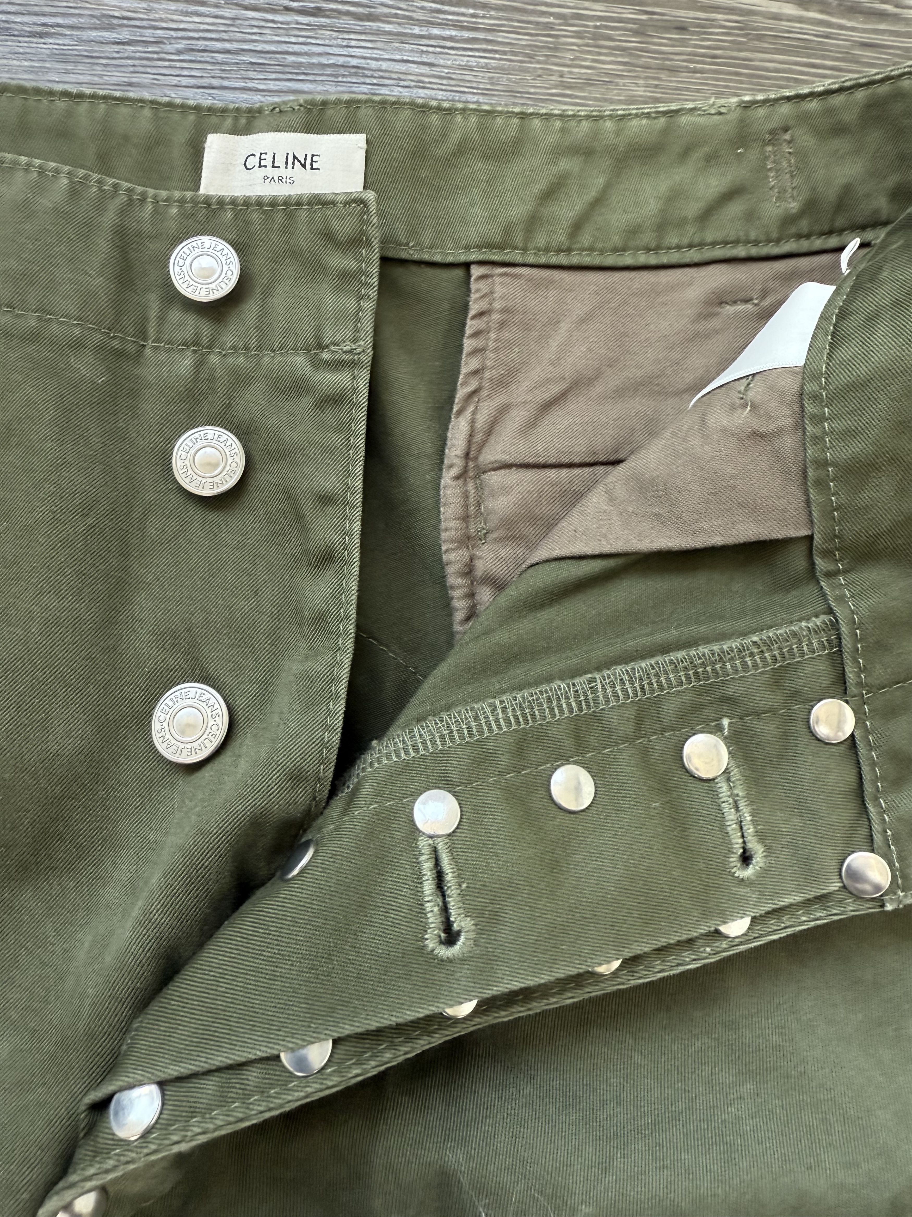 Celine Celine military studded cargo shorts Size US 36 / EU 52 - 11 Thumbnail