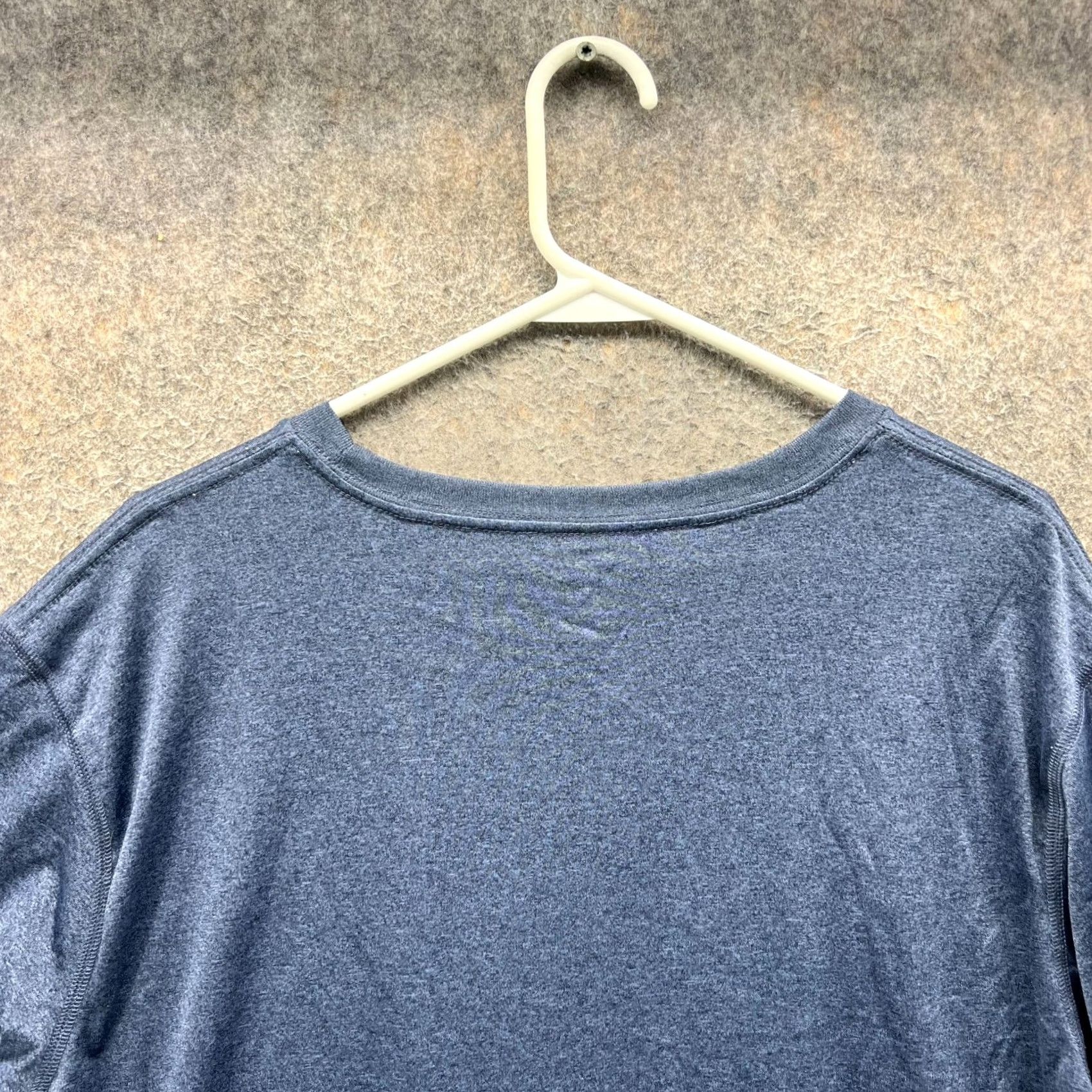 Reebok VINTAGE Reebok Shirt Mens Large Blue Crewneck Jersey Heather Tee Active Performance Knit Shirt Mens Large Blue Crewneck Jersey Heather Tee Size US L / EU 52-54 / 3 - 6 Thumbnail