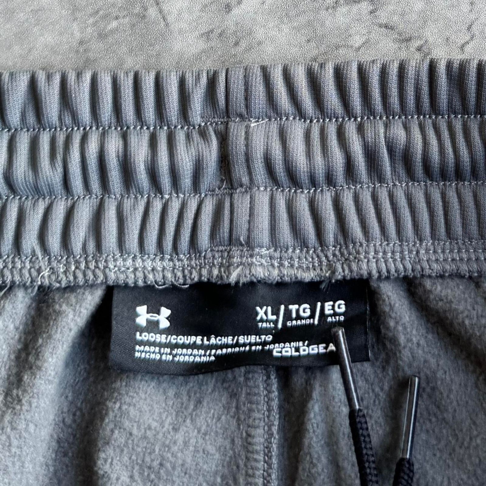 Under Armour × Vintage Vintage Y2K Under Armour Baggy Grey Grunge Opium Sweatpants Size US 36 / EU 52 - 3 Thumbnail