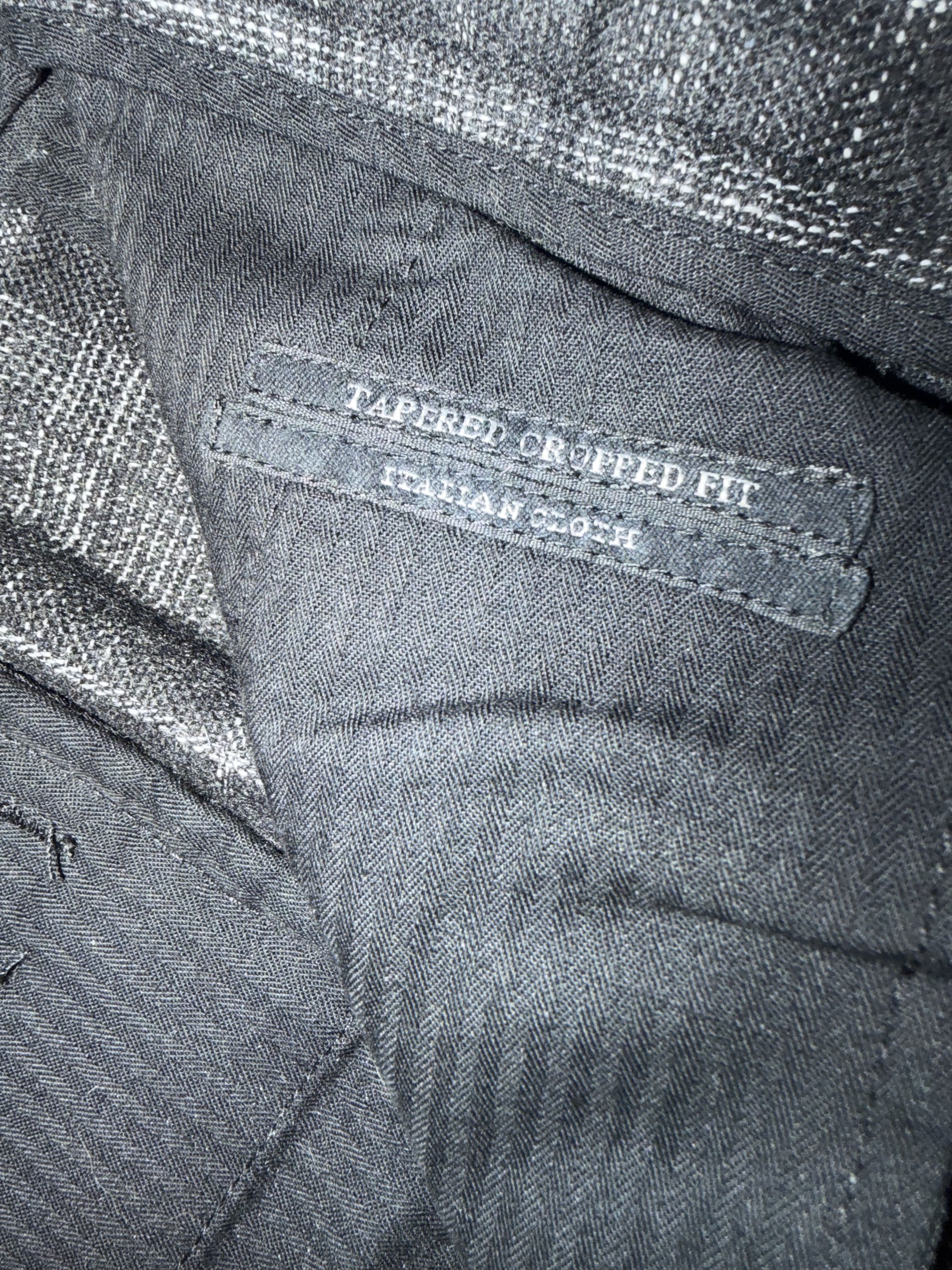 Allsaints AllSaints Harvey Trouser — Charcoal Windowpane Size US 36 / EU 52 - 3 Thumbnail
