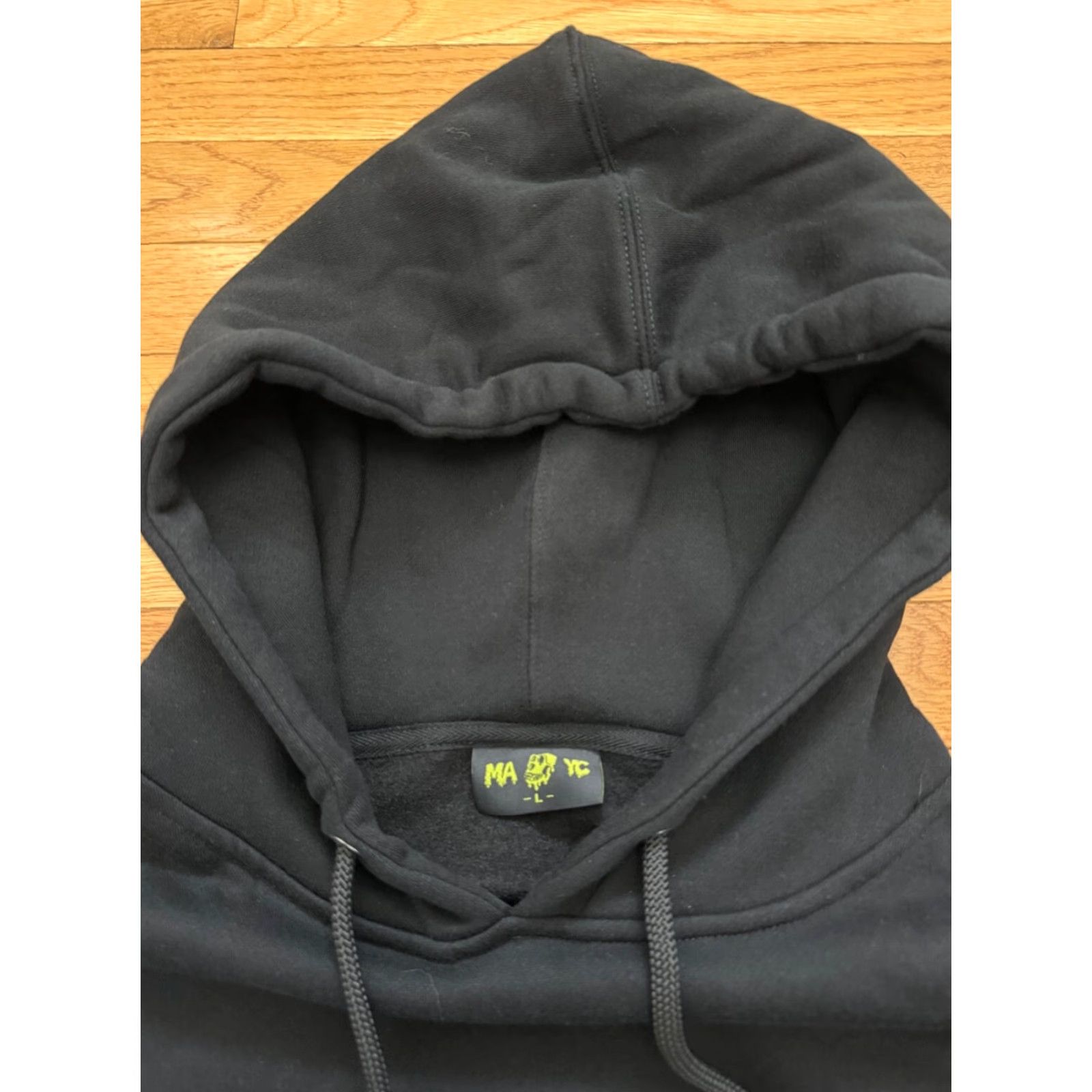 Vintage MAYC Mutant Ape Yacht Club Mutant World Hoodie Mens L NWOT Black Pullover Bored Ape Shirt Size US L / EU 52-54 / 3 - 4 Thumbnail