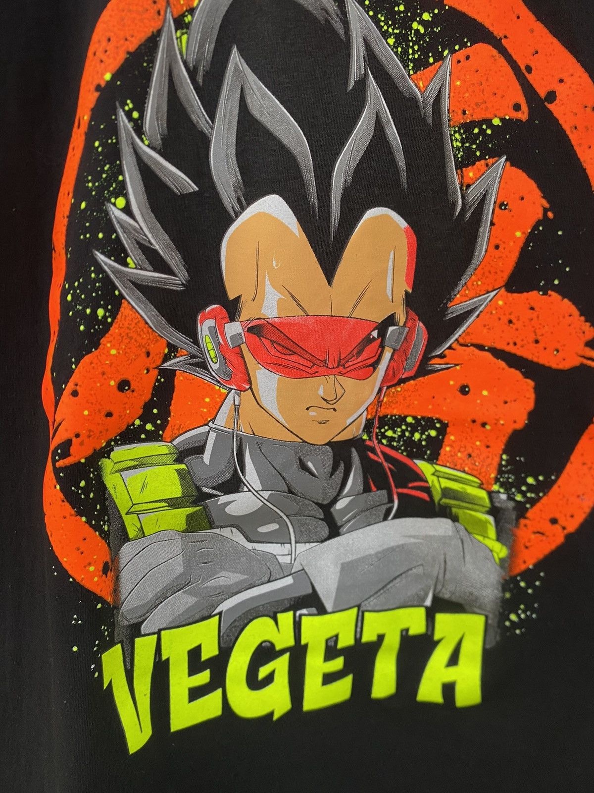 Other Vintage 90s dragon ball z vegeta boot leg t-shirt black L Size US L / EU 52-54 / 3 - 2 Thumbnail
