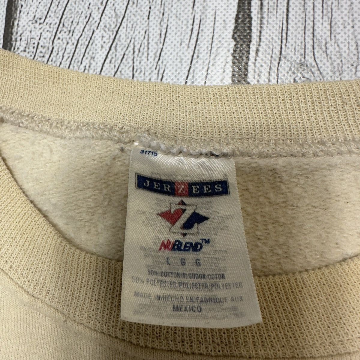Jerzees × Vintage Vintage nature sweatshirt Size US L / EU 52-54 / 3 - 4 Thumbnail