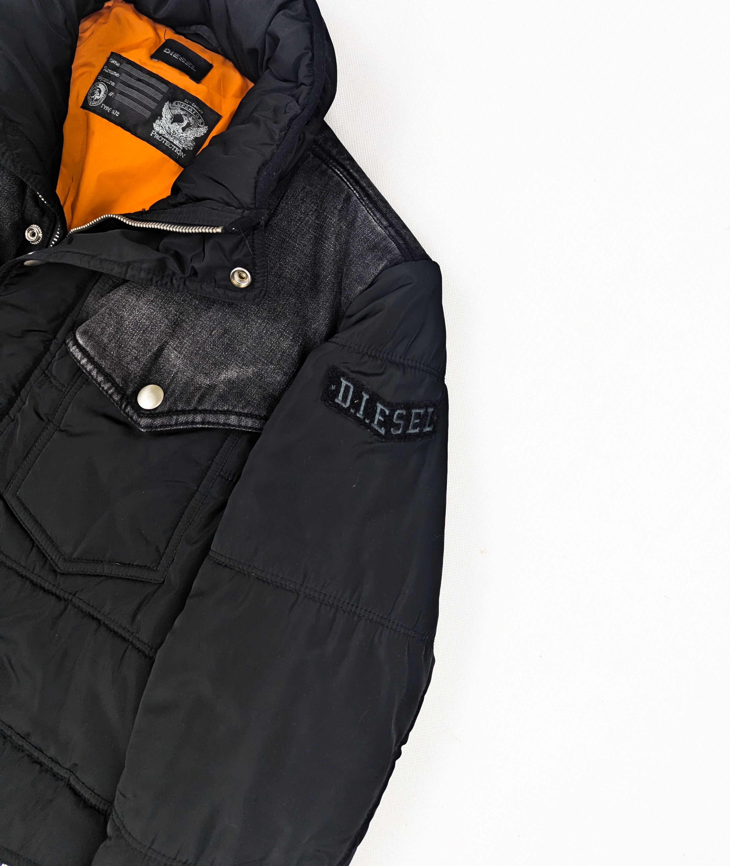 Diesel Diesel Black winter jacket L Size US L / EU 52-54 / 3 - 2 Thumbnail