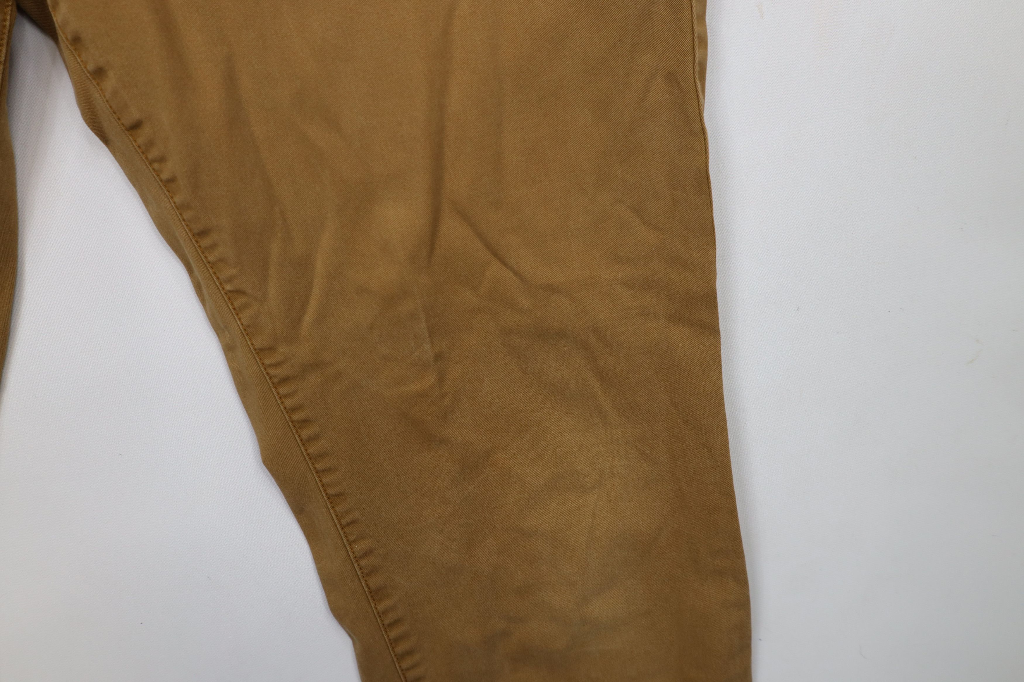 Bonobos × Vintage Bonobos Faded Stretch Slim Fit Chino Pants Trousers Brown Size US 35 - 6 Thumbnail