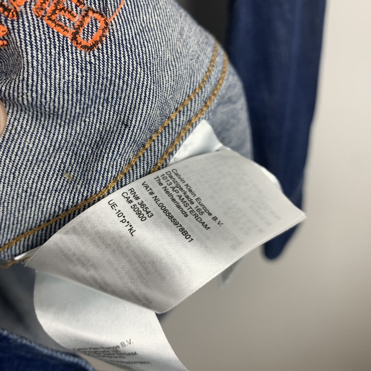 Calvin Klein 205W39NYC Raf Simons Calvin Klein 205W39TH ST. Denim Shirt Size L Size US L / EU 52-54 / 3 - 13 Thumbnail