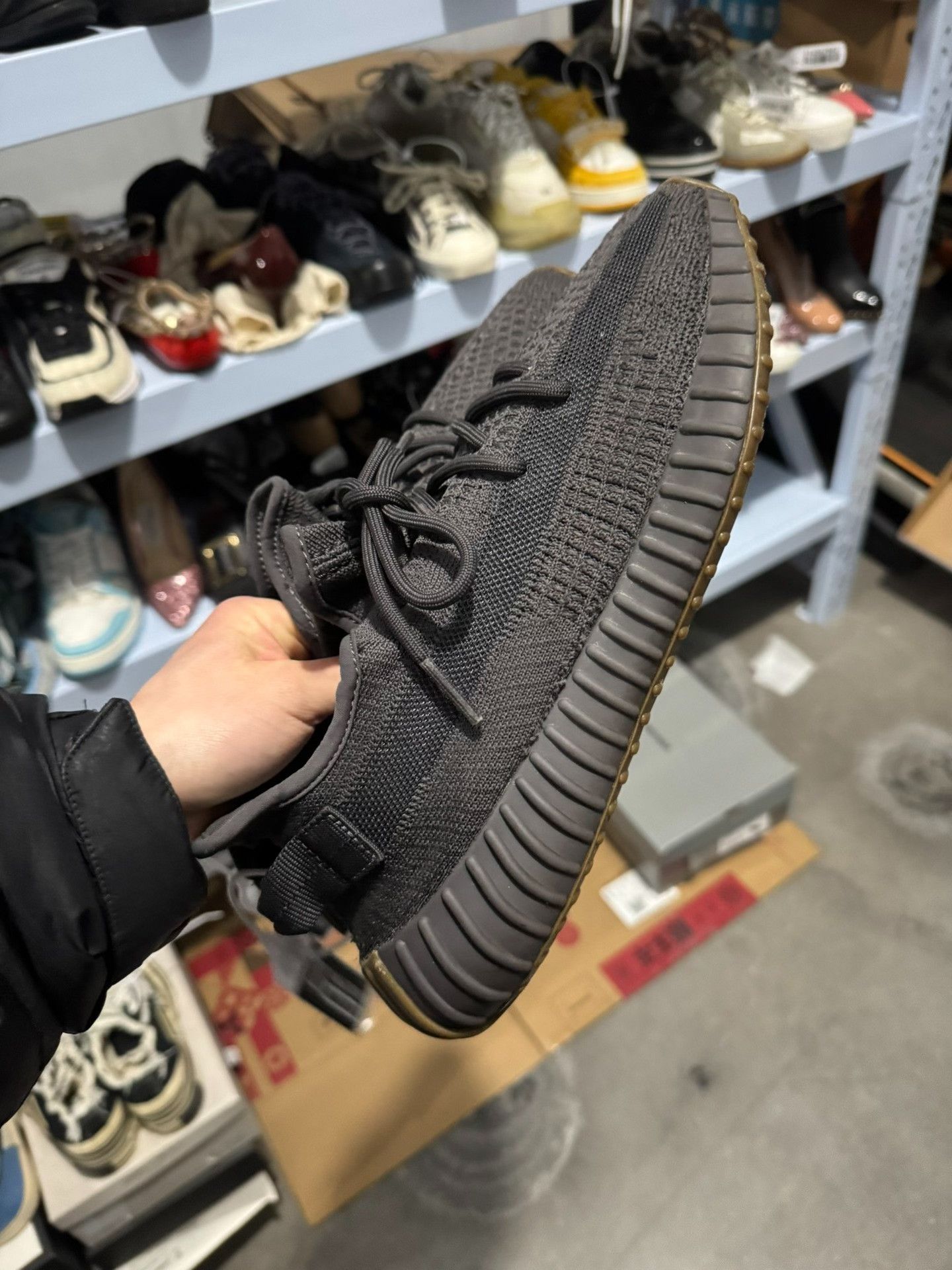 Yeezy Yeezy Black Lowtop Sneakers 44 Men Size US 10.5 / EU 43-44 - 1 Thumbnail
