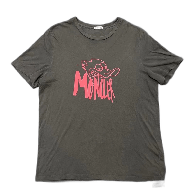 Moncler Moncler Short Sleeve T-Shirt with Graffiti Logo Size US L / EU 52-54 / 3 - 1 Thumbnail