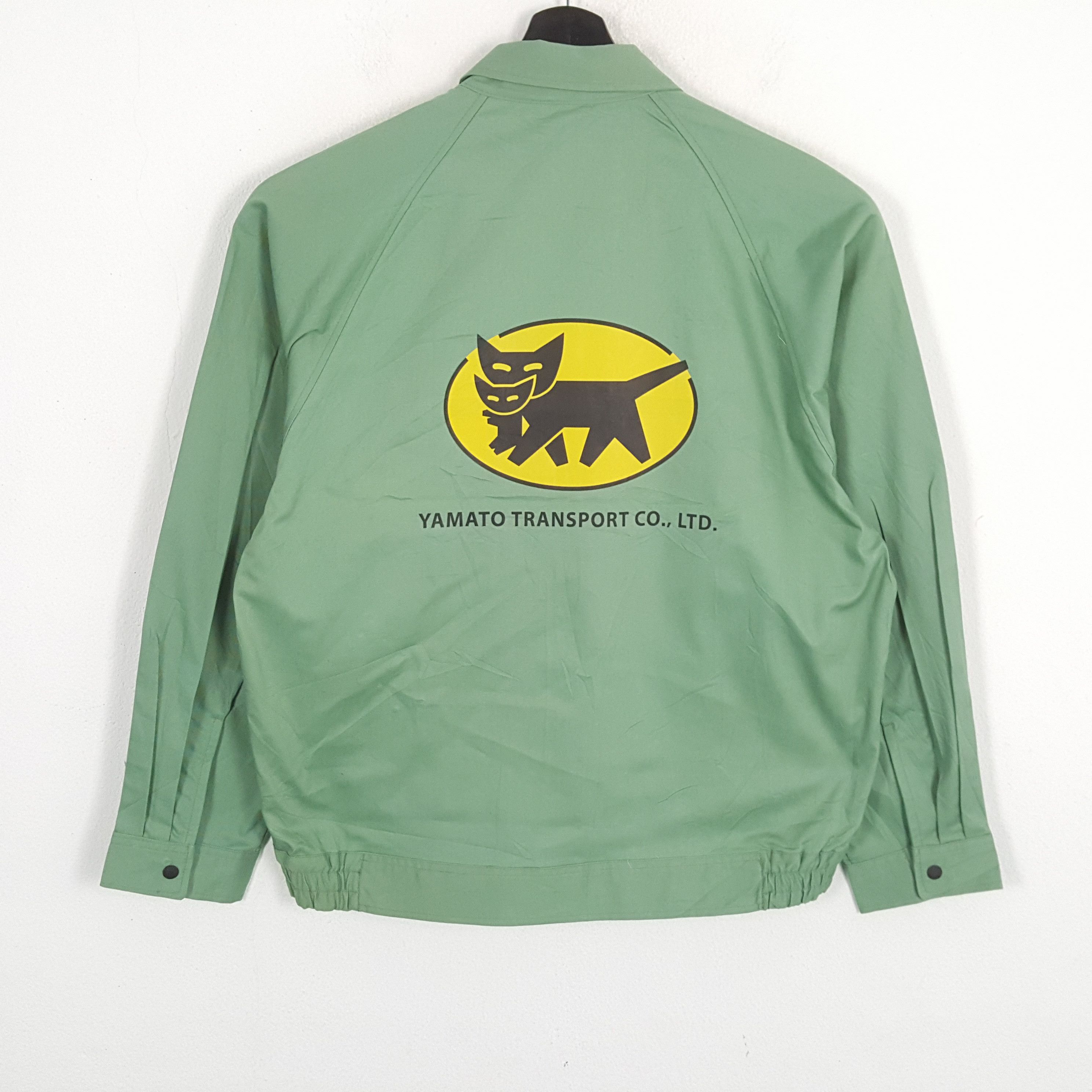 YAMATO TRANSPORT Japanese Workwear Style Custom Art Jacket
