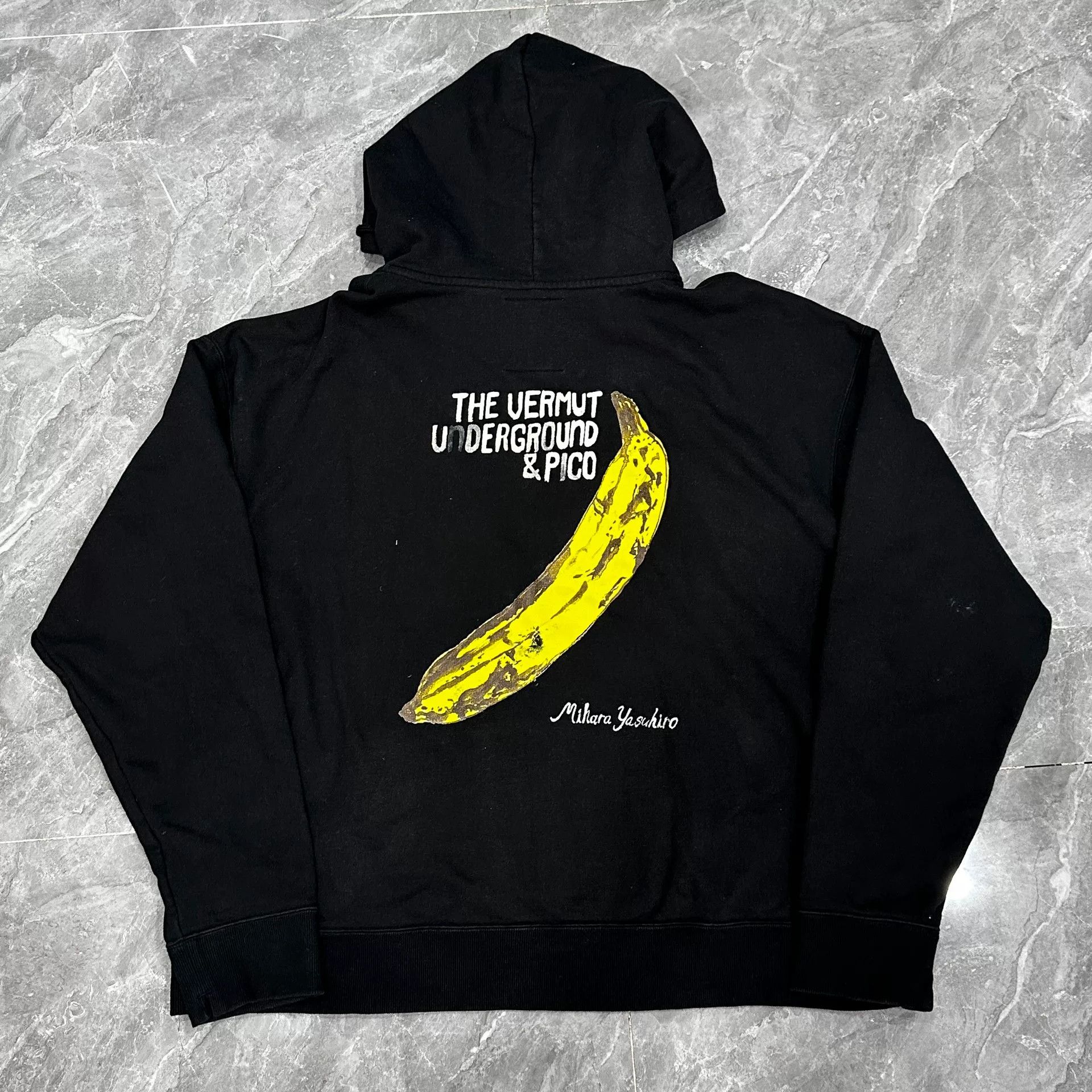 Maison MIHARA YASUHIRO Maison Mihara Yasuhiro Black Hoodie Size US L / EU 52-54 / 3 - 1 Thumbnail