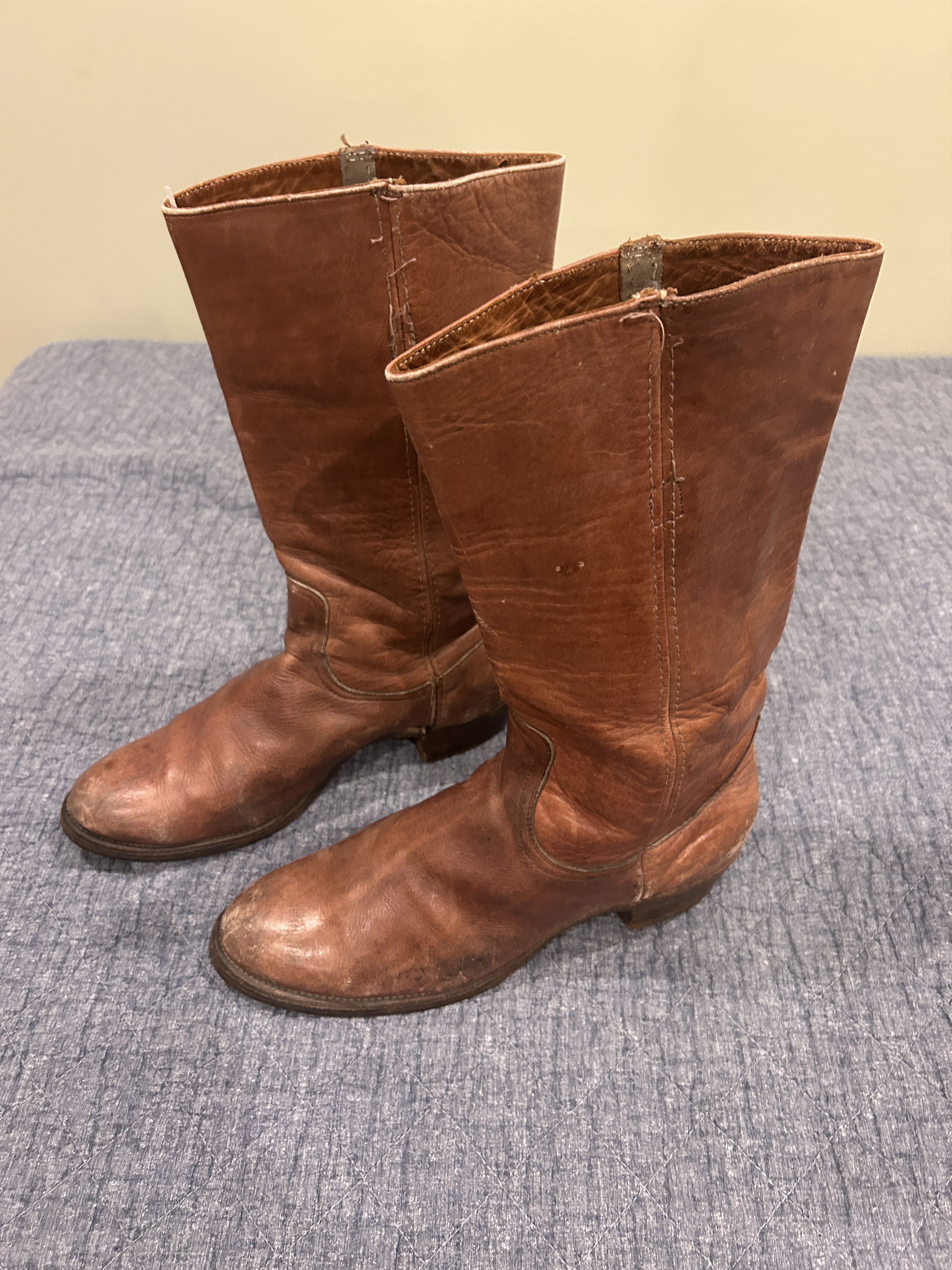 Frye Frye Boots - Vintage from 1970s - size 9.5-10 Size US 9.5 / EU 42-43 - 3 Thumbnail