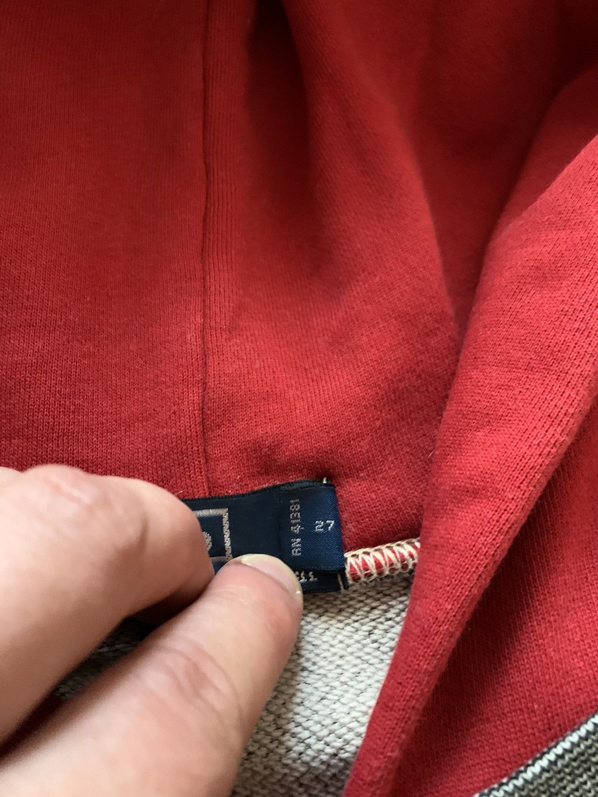 Ralph Lauren VTG 90‘s Polo Ralph Lauren 67th Gray Men’s Hoodie XL size Size US XL / EU 56 / 4 - 5 Thumbnail